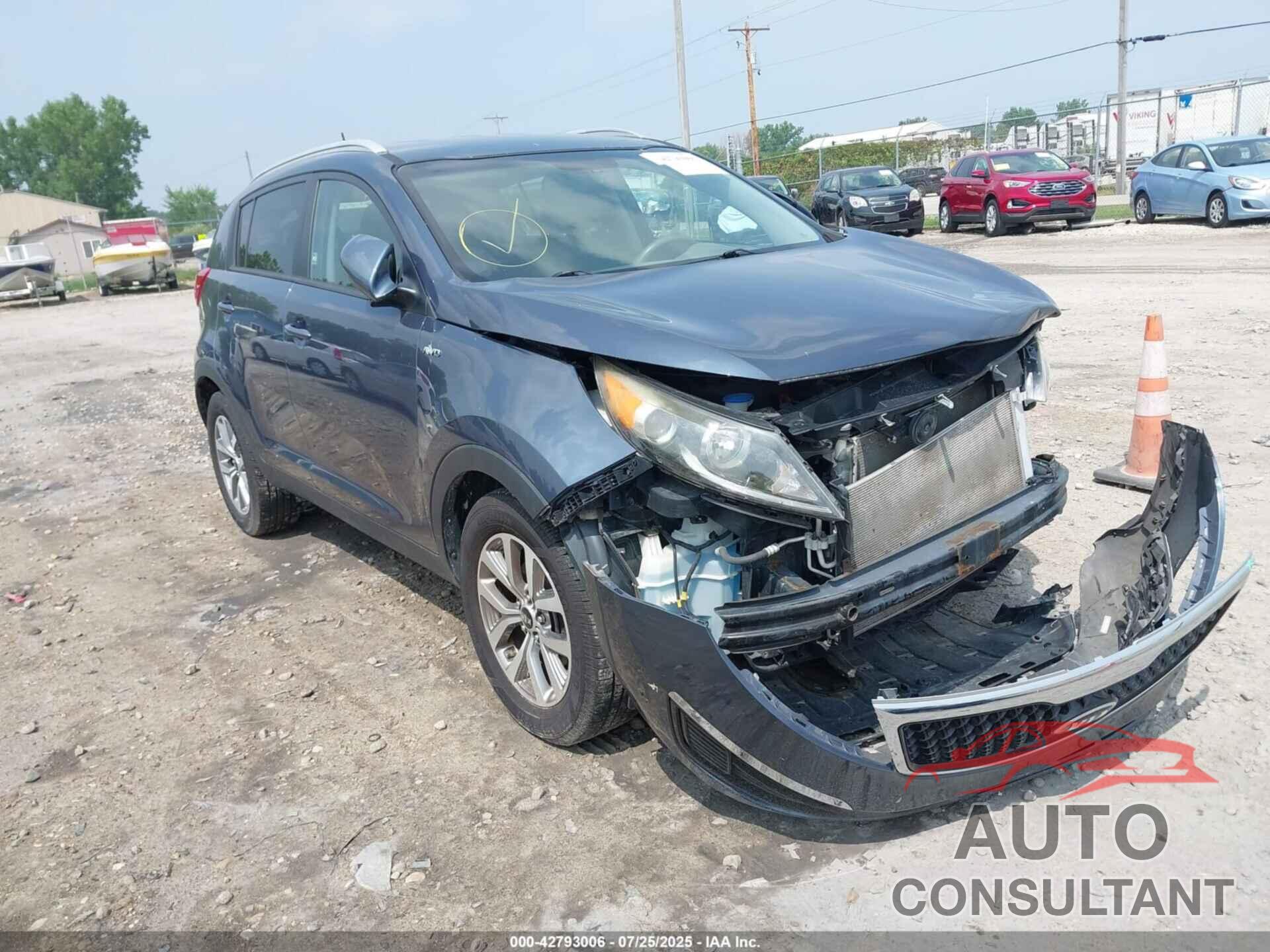 KIA SPORTAGE 2016 - KNDPBCAC4G7800739