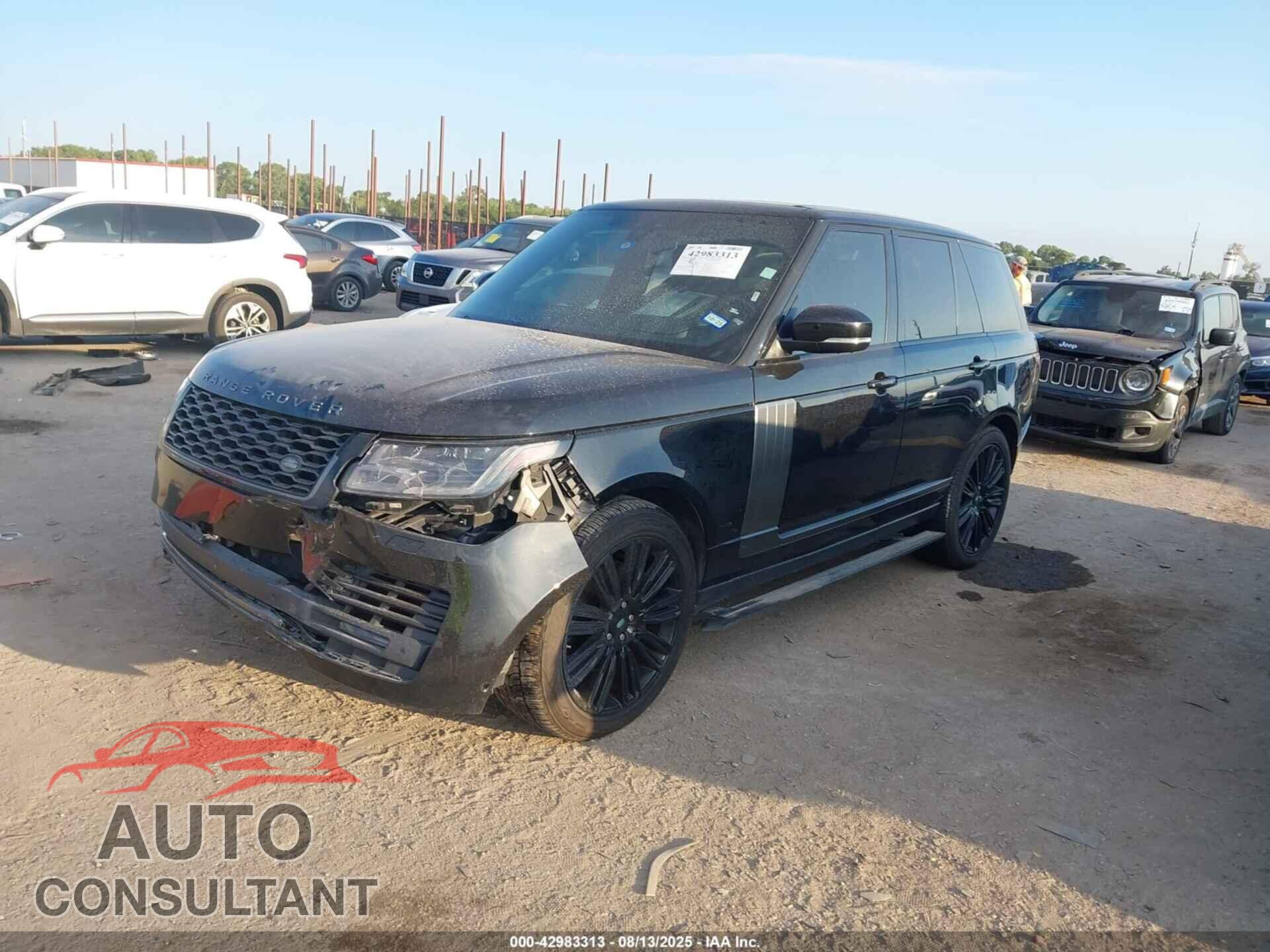 LAND ROVER RANGE ROVER 2018 - SALGS2REXJA383582