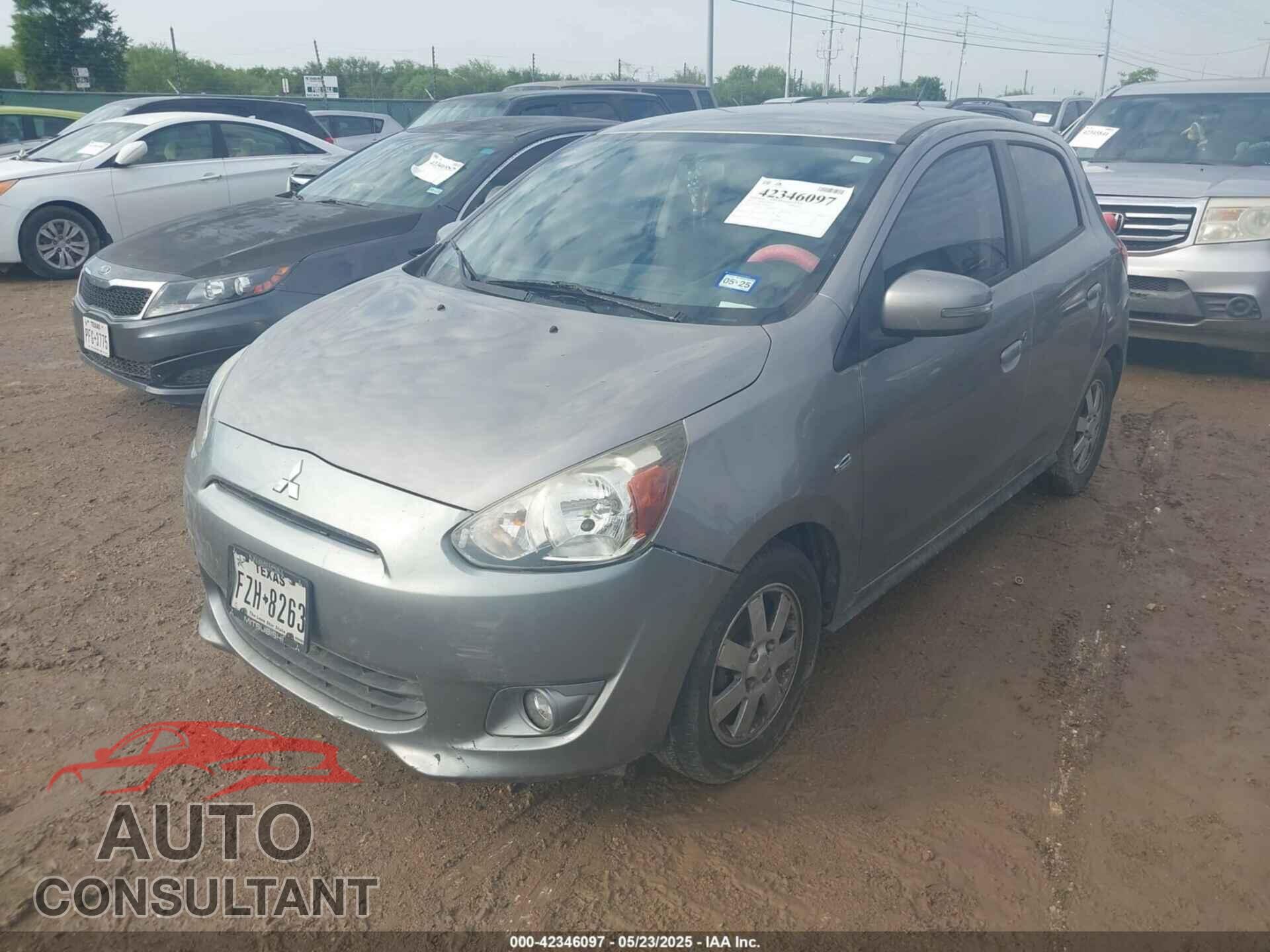 MITSUBISHI MIRAGE 2015 - ML32A4HJ2FH044105