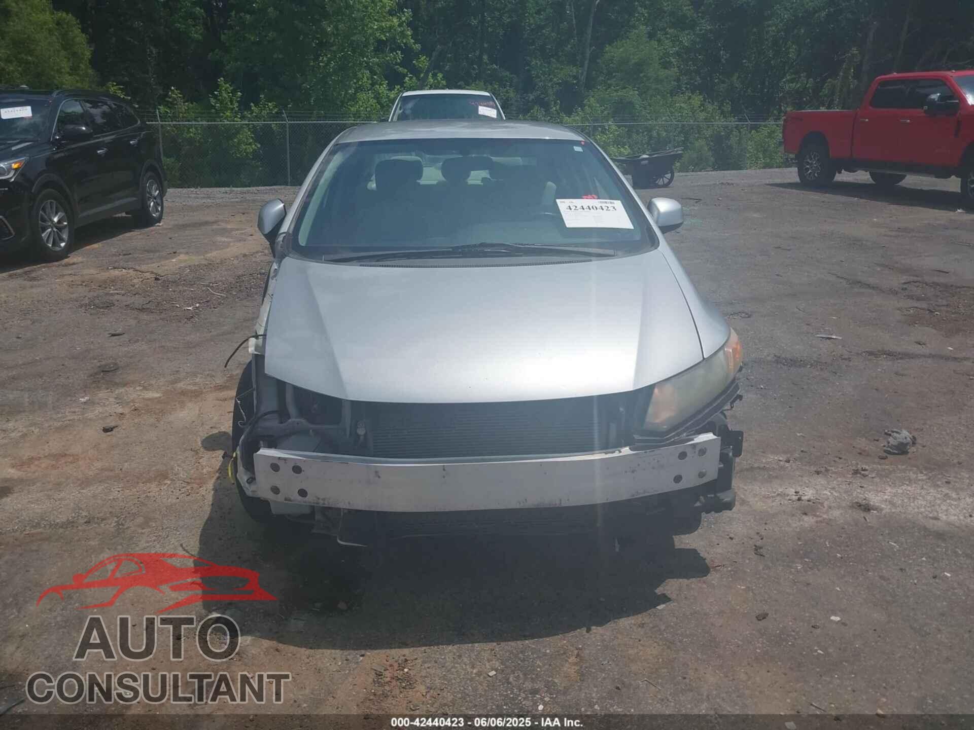 HONDA CIVIC 2012 - 2HGFB2F59CH334631