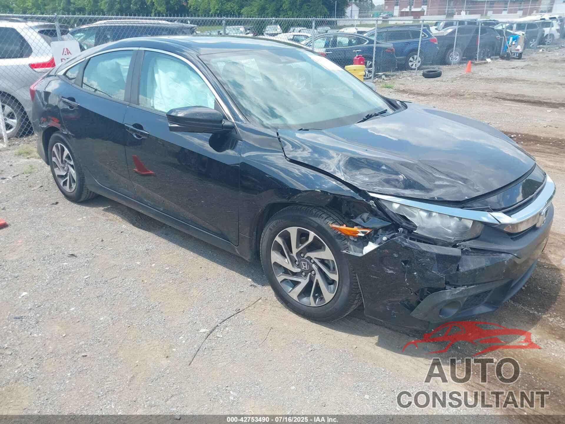 HONDA CIVIC 2017 - 19XFC2F84HE037341