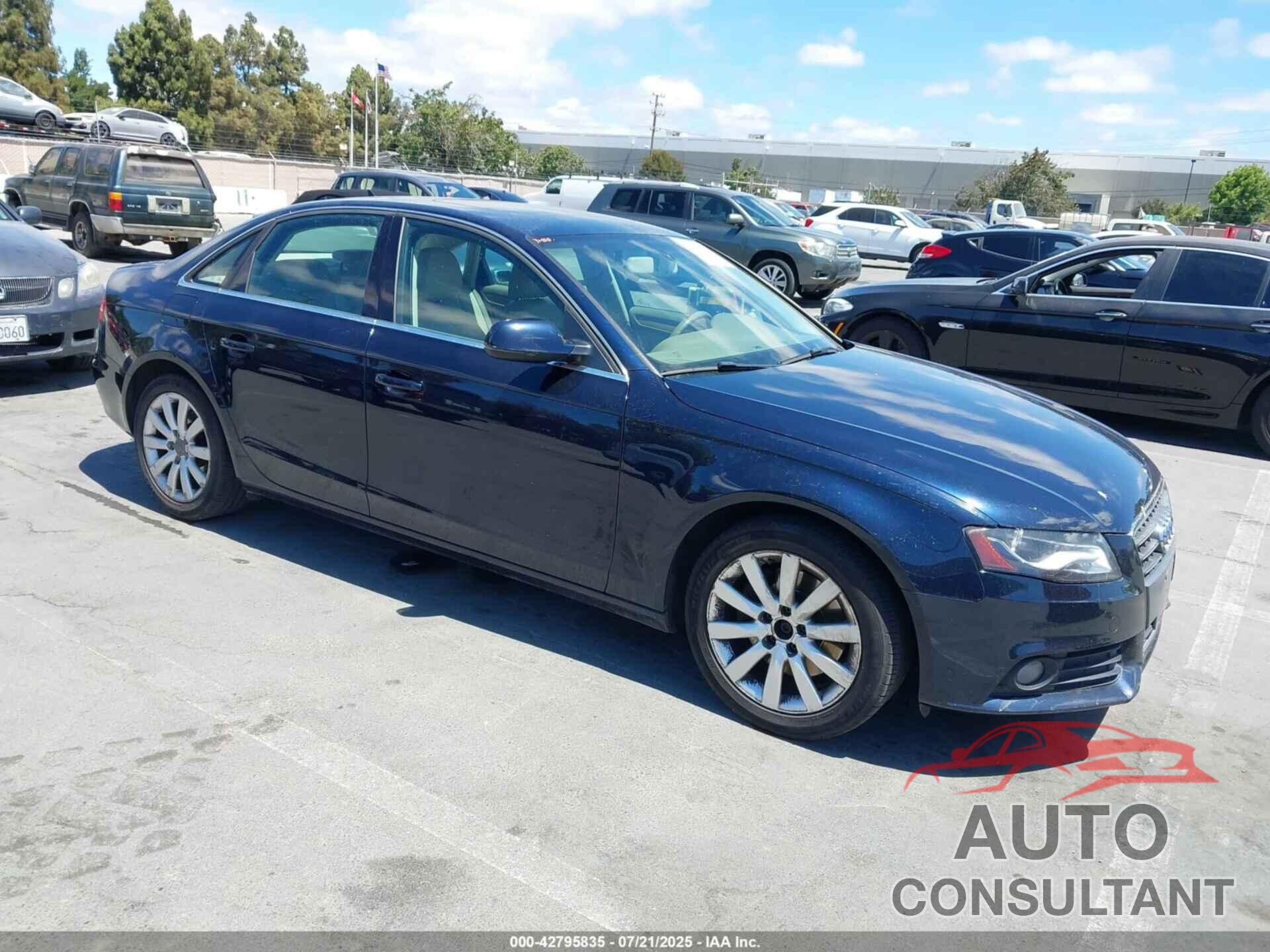 AUDI A4 2010 - WAUEFAFL8AN028836