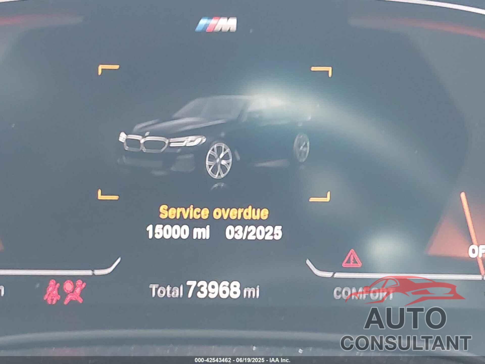 BMW 540I 2021 - WBA73BJ0XMWX05467