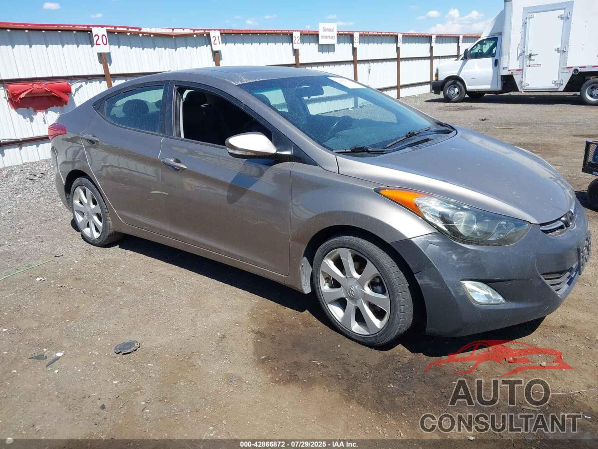 HYUNDAI ELANTRA 2013 - 5NPDH4AE2DH411405