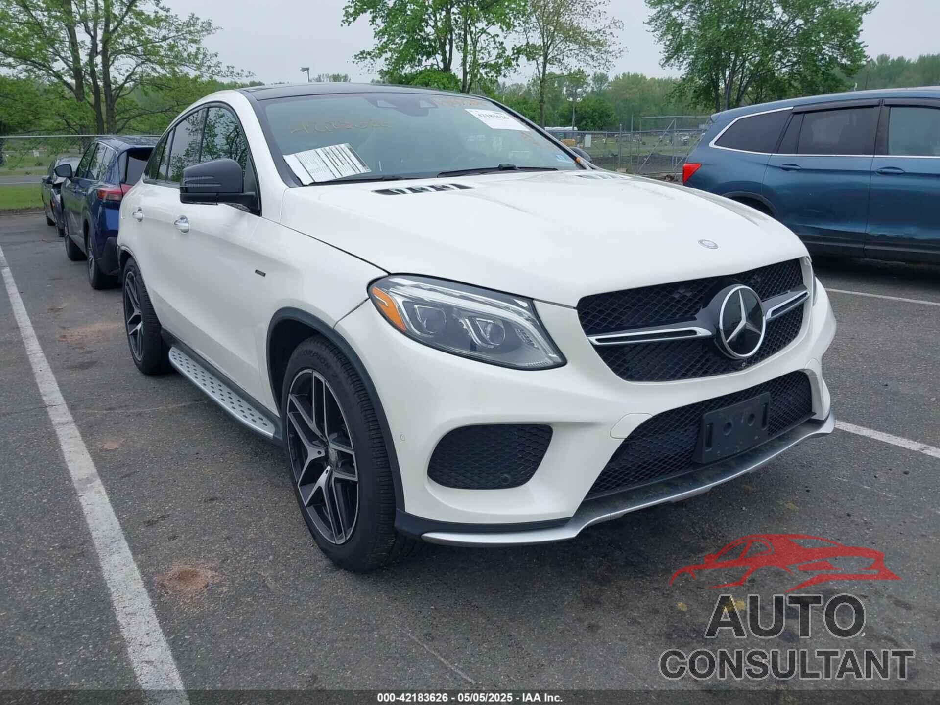 MERCEDES-BENZ GLE 450 AMG COUPE 2016 - 4JGED6EB9GA013580