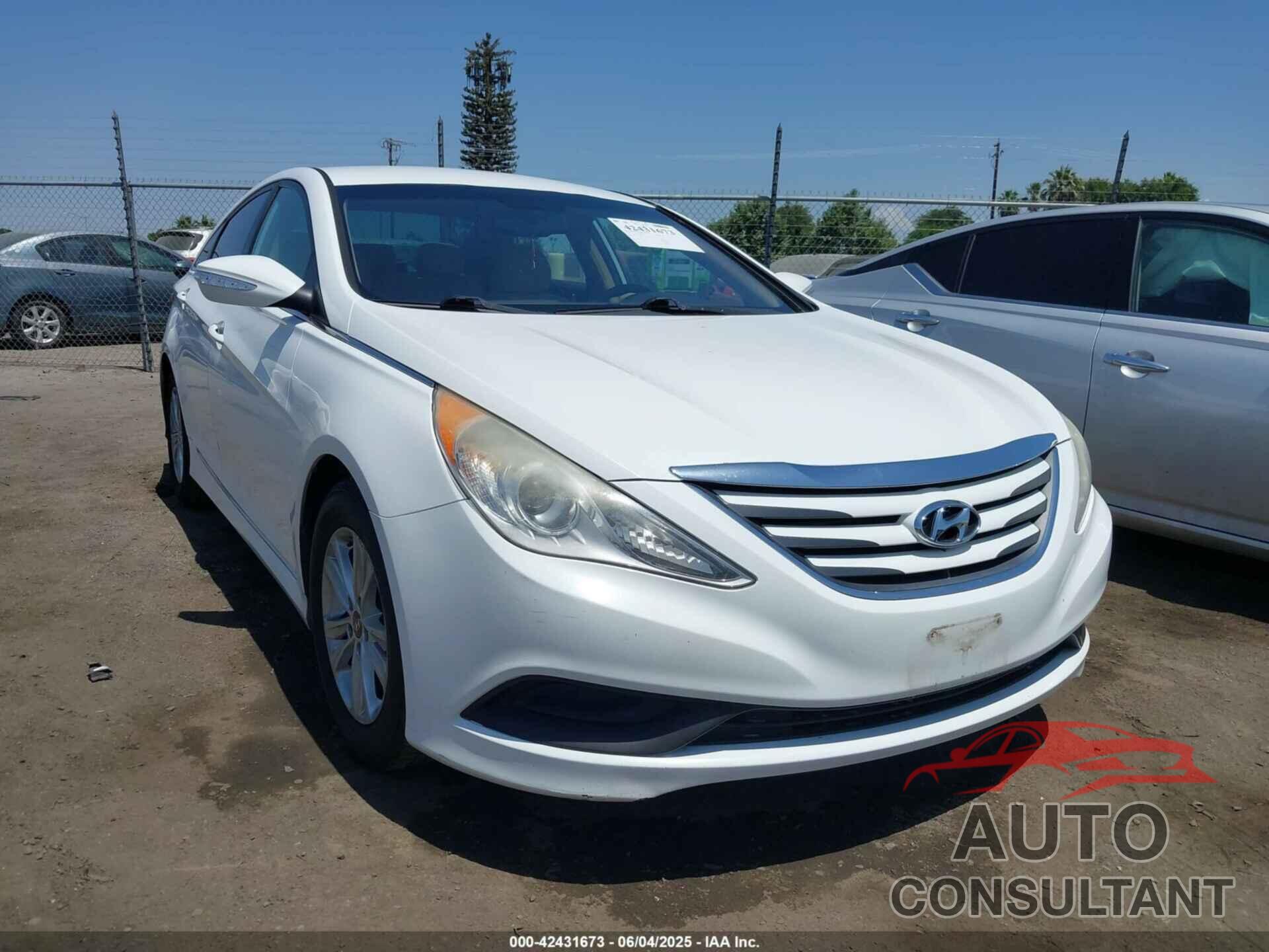 HYUNDAI SONATA 2014 - 5NPEB4AC5EH927991