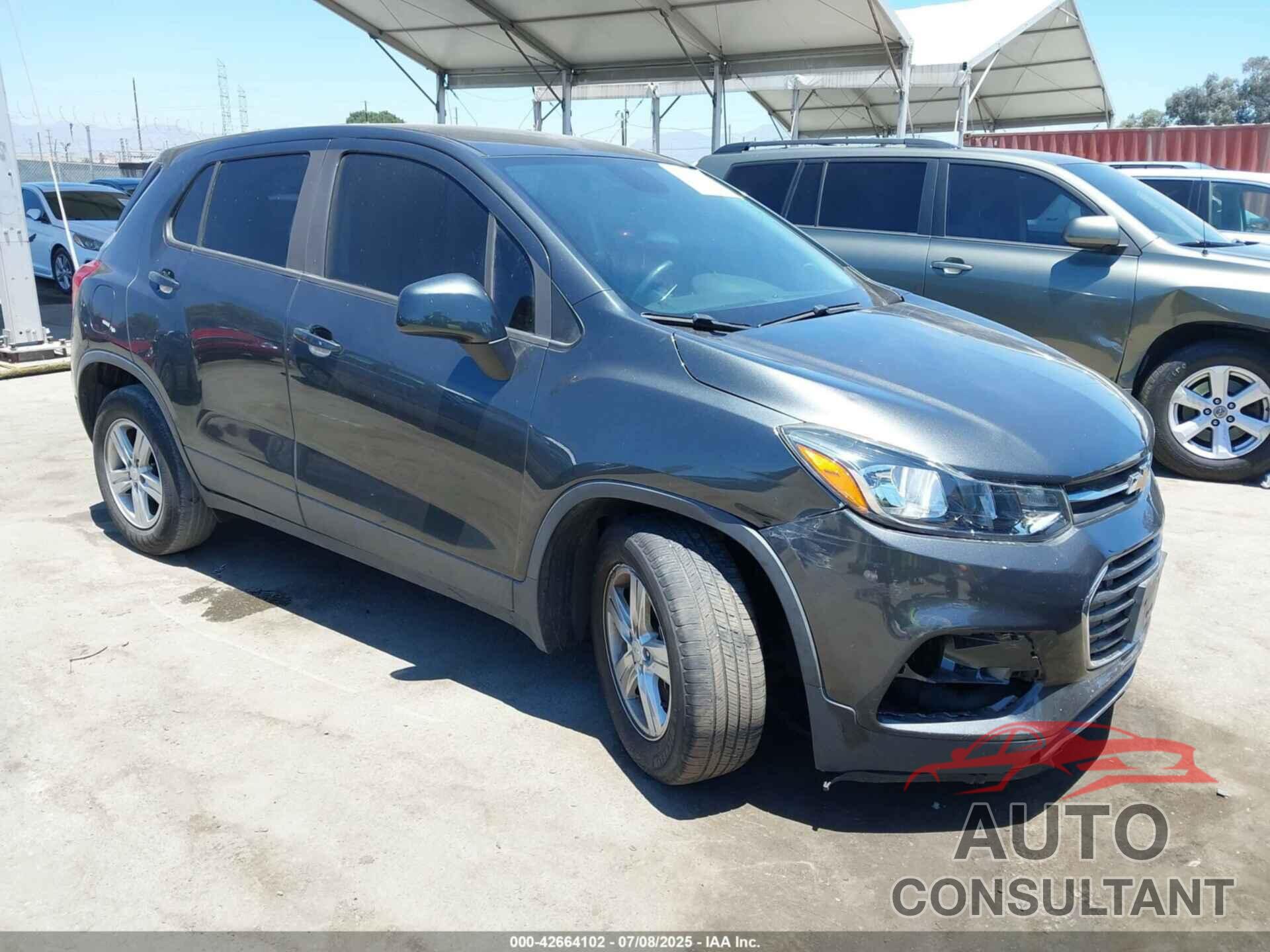CHEVROLET TRAX 2020 - 3GNCJKSB6LL222741