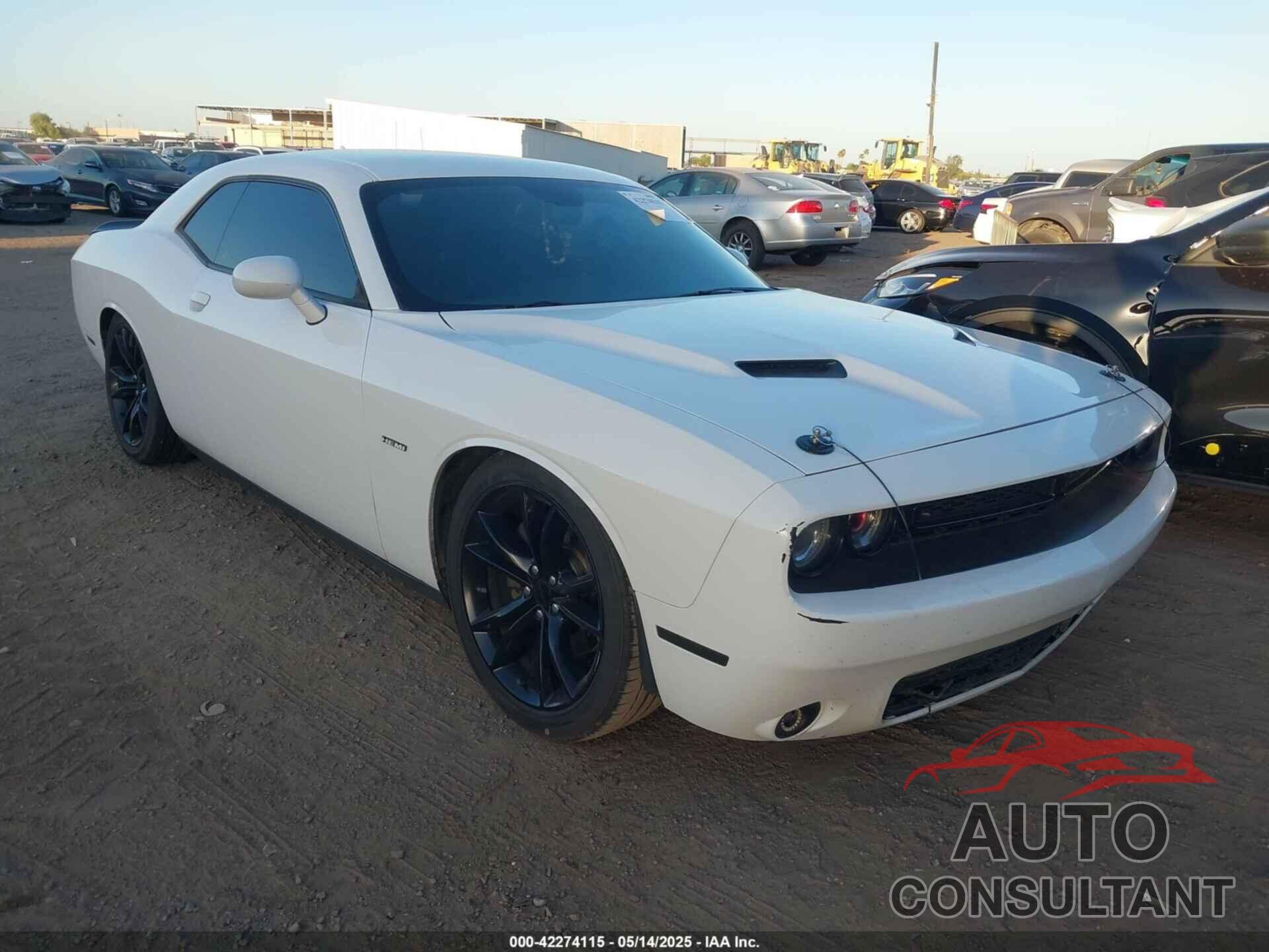 DODGE CHALLENGER 2016 - 2C3CDZBT2GH218299