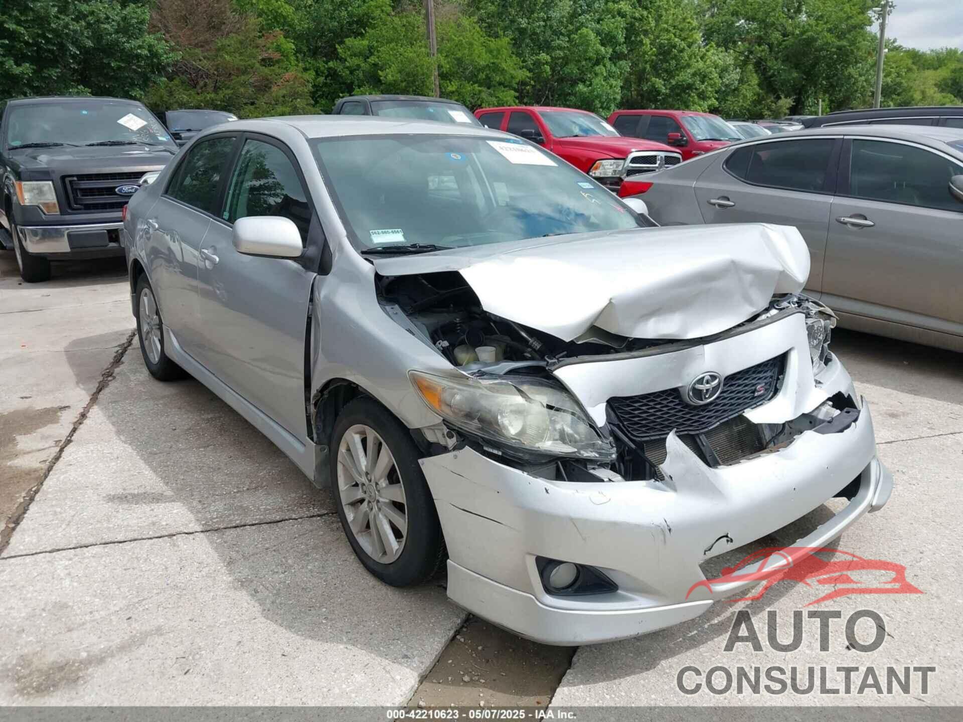 TOYOTA COROLLA 2010 - 2T1BU4EE1AC480579