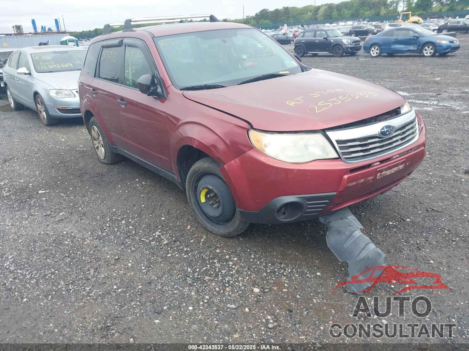 SUBARU FORESTER 2009 - JF2SH61699H700624