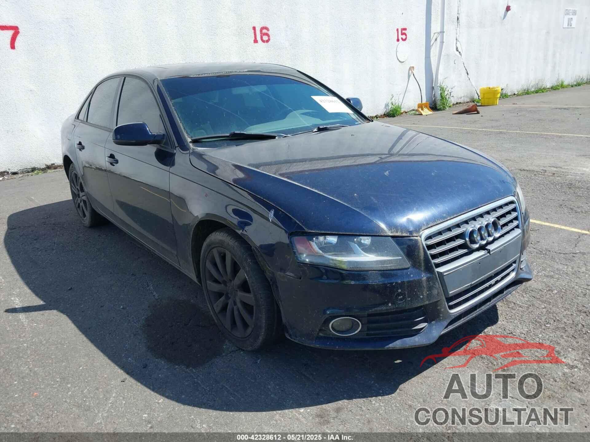 AUDI A4 2010 - WAUAFAFL8AN008195