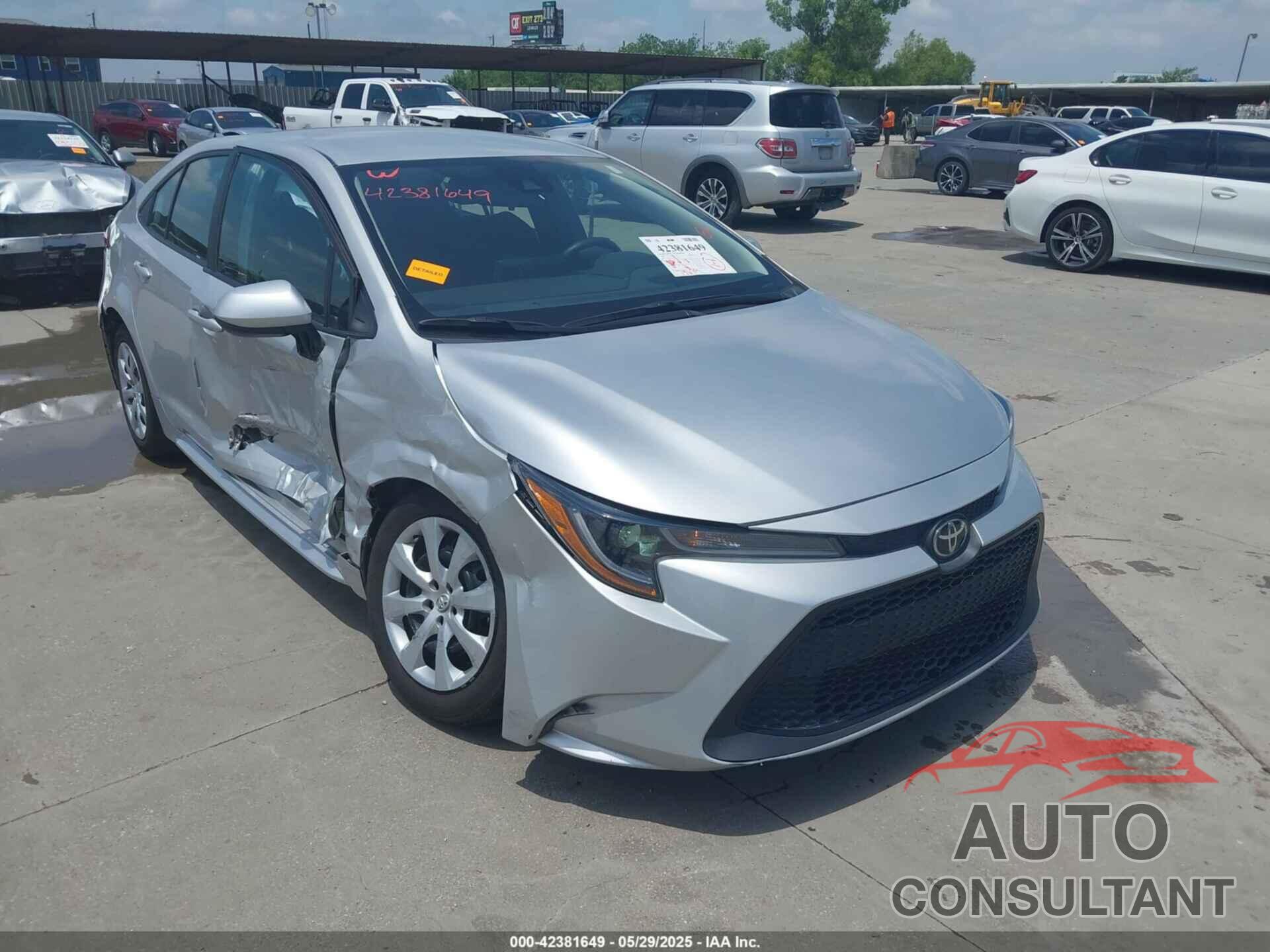 TOYOTA COROLLA 2022 - 5YFEPMAE4NP311656