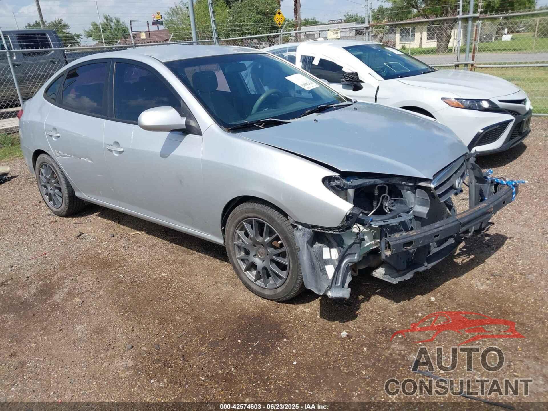 HYUNDAI ELANTRA 2009 - KMHDU46D89U639235
