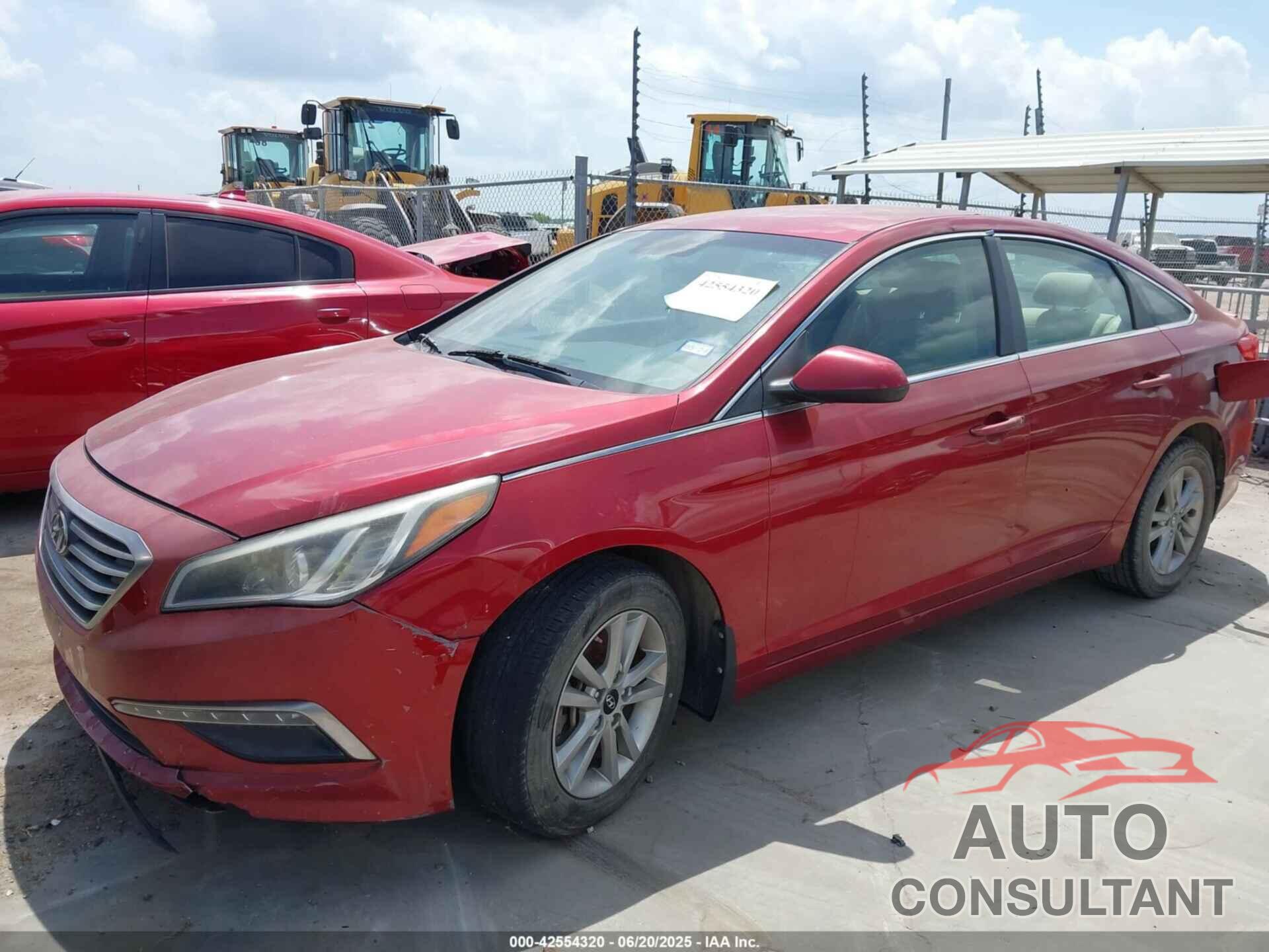 HYUNDAI SONATA 2015 - 5NPE24AF0FH104588