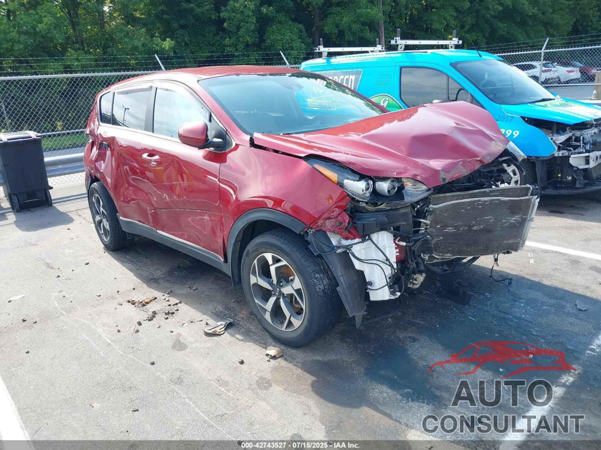 KIA SPORTAGE 2020 - KNDPM3AC2L7695901