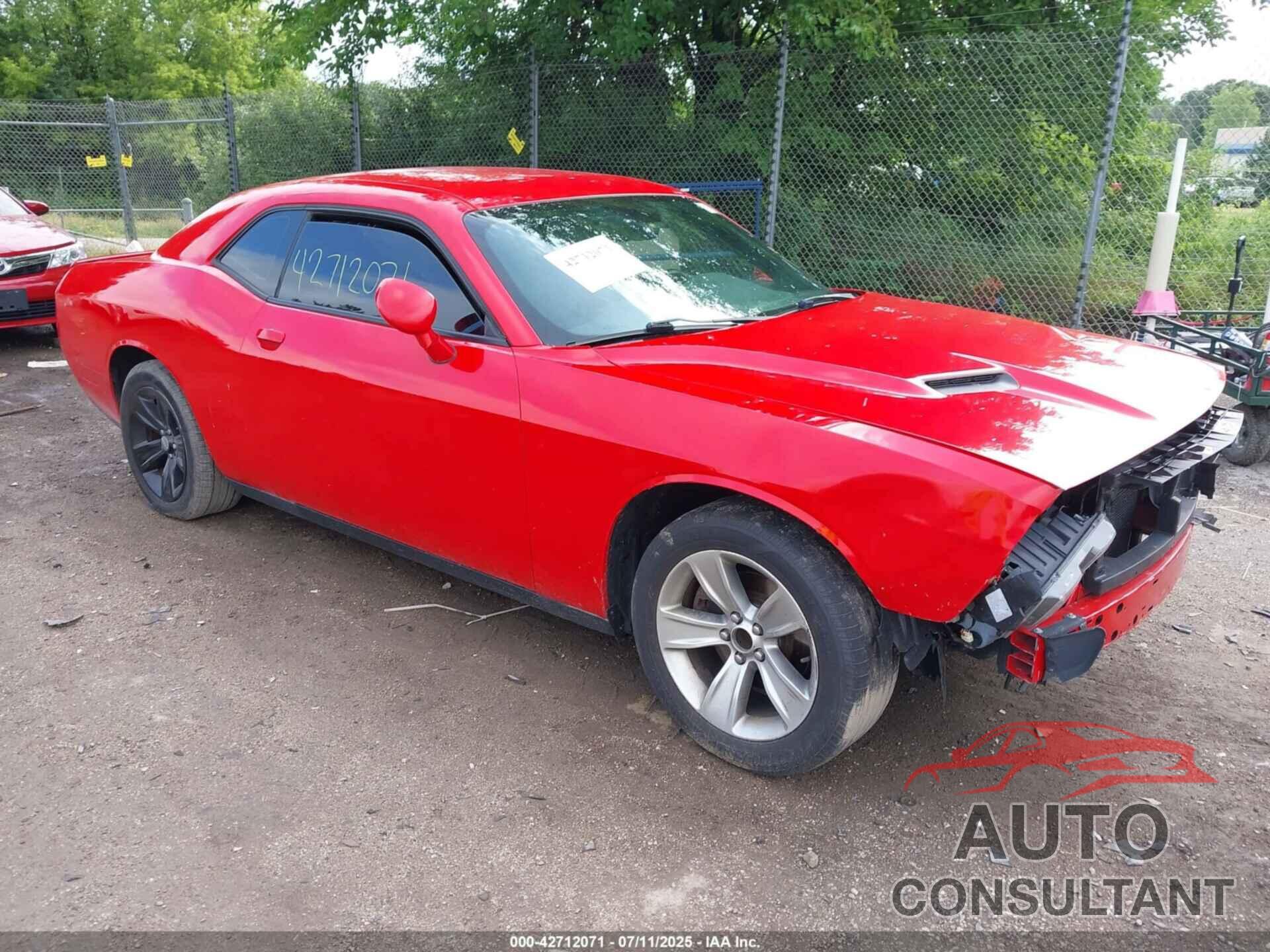 DODGE CHALLENGER 2016 - 2C3CDZAG1GH119414