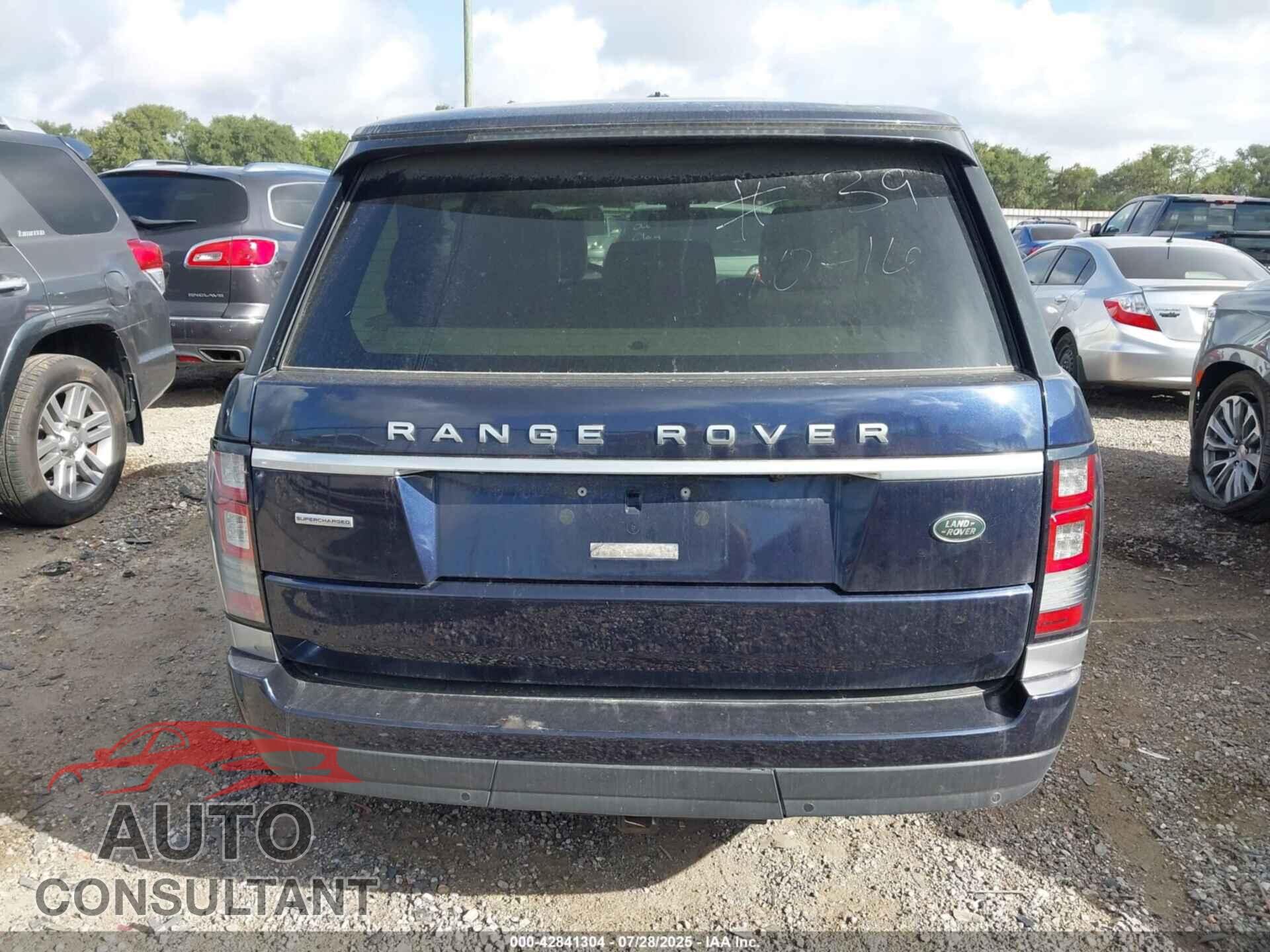 LAND ROVER RANGE ROVER 2015 - SALGS2TF9FA199209
