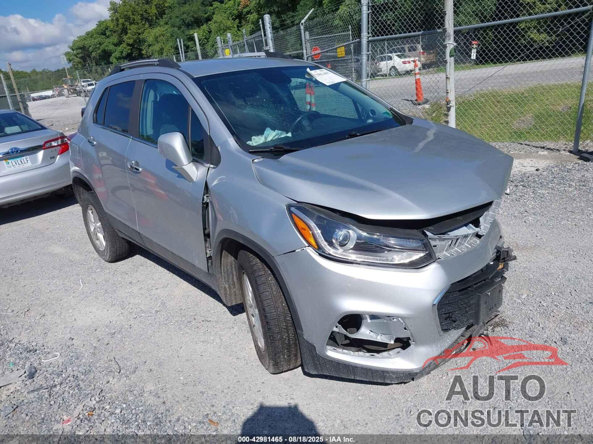 CHEVROLET TRAX 2018 - KL7CJPSB0JB707815