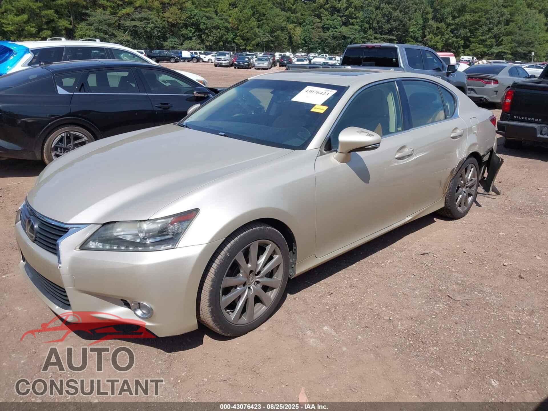 LEXUS GS 350 2013 - JTHBE1BL0D5001177