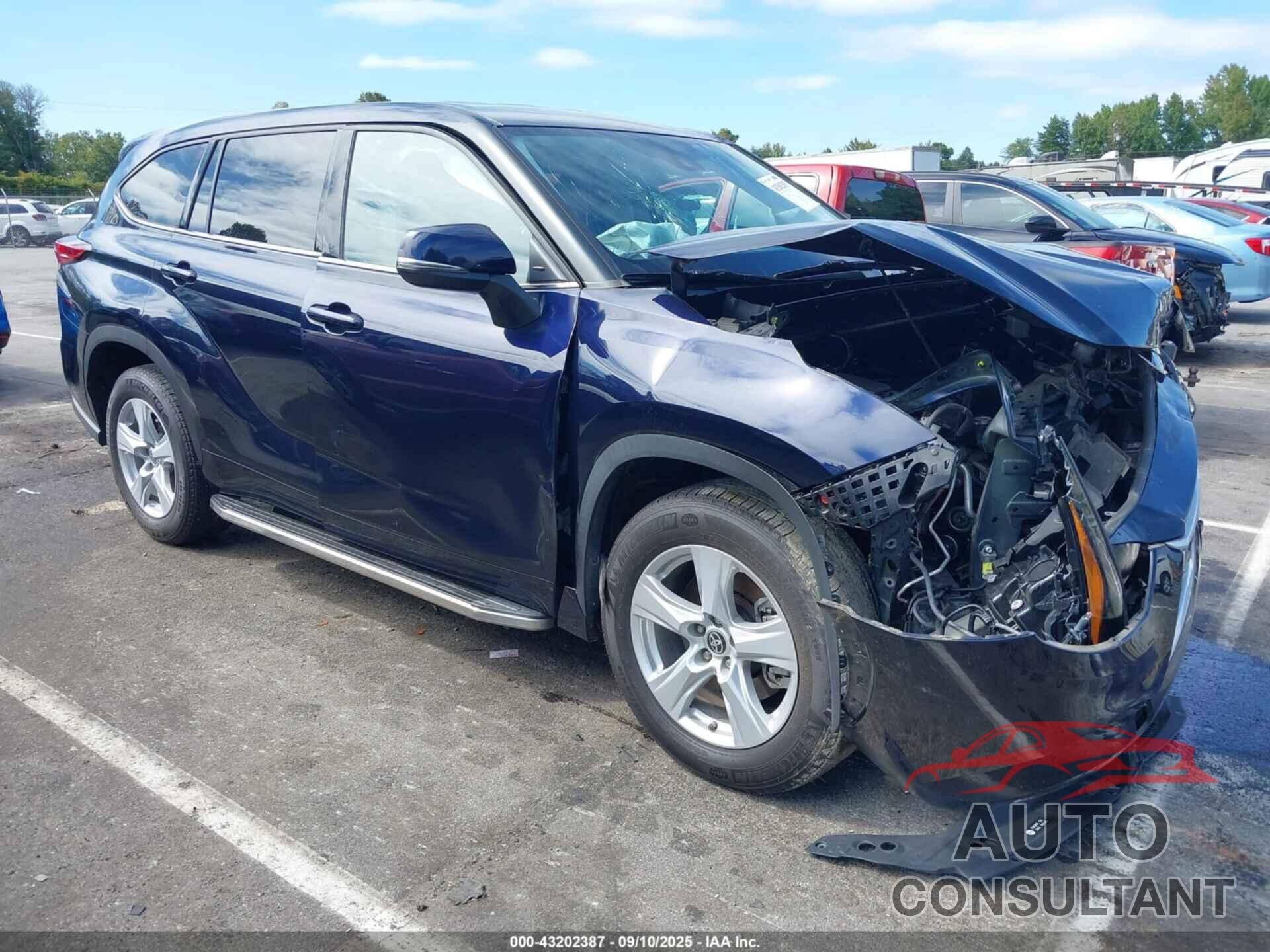 TOYOTA HIGHLANDER 2020 - 5TDCZRAH6LS008410