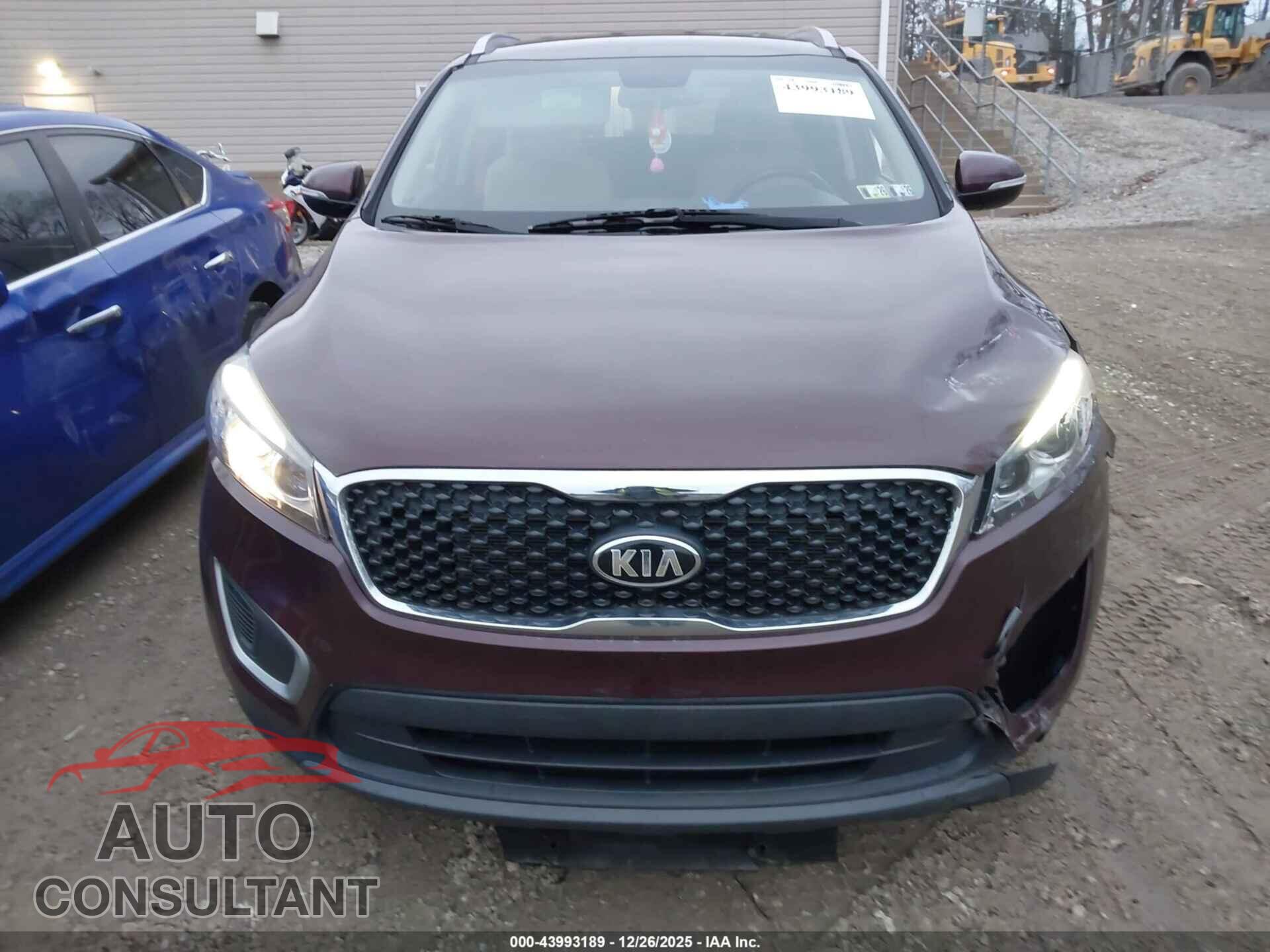 KIA SORENTO 2017 - 5XYPGDA38HG319033