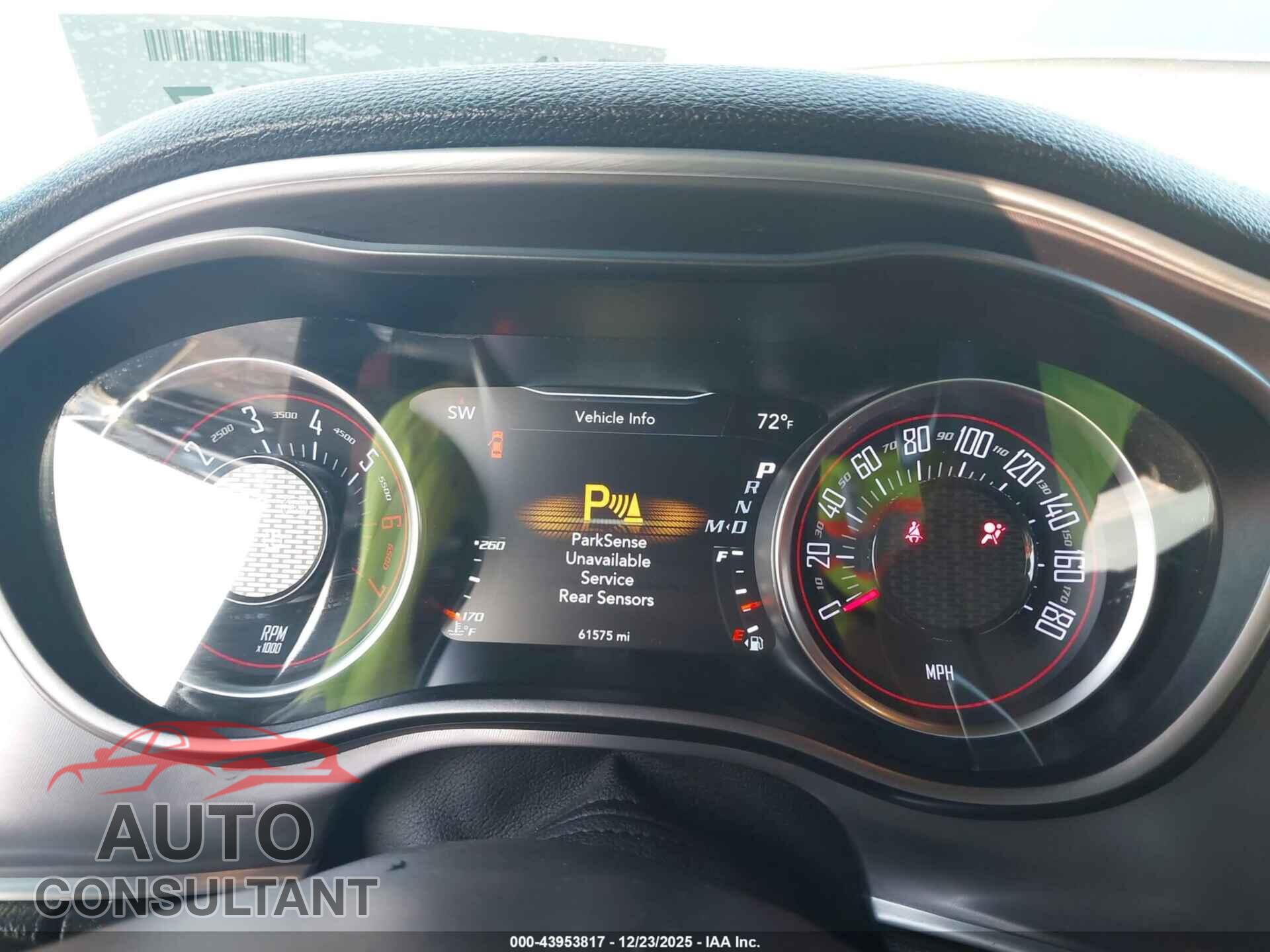DODGE CHALLENGER 2019 - 2C3CDZFJ2KH607073