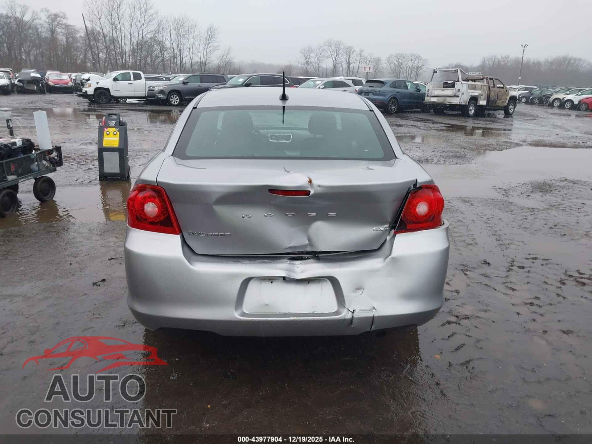 DODGE AVENGER 2013 - 1C3CDZCB6DN619444