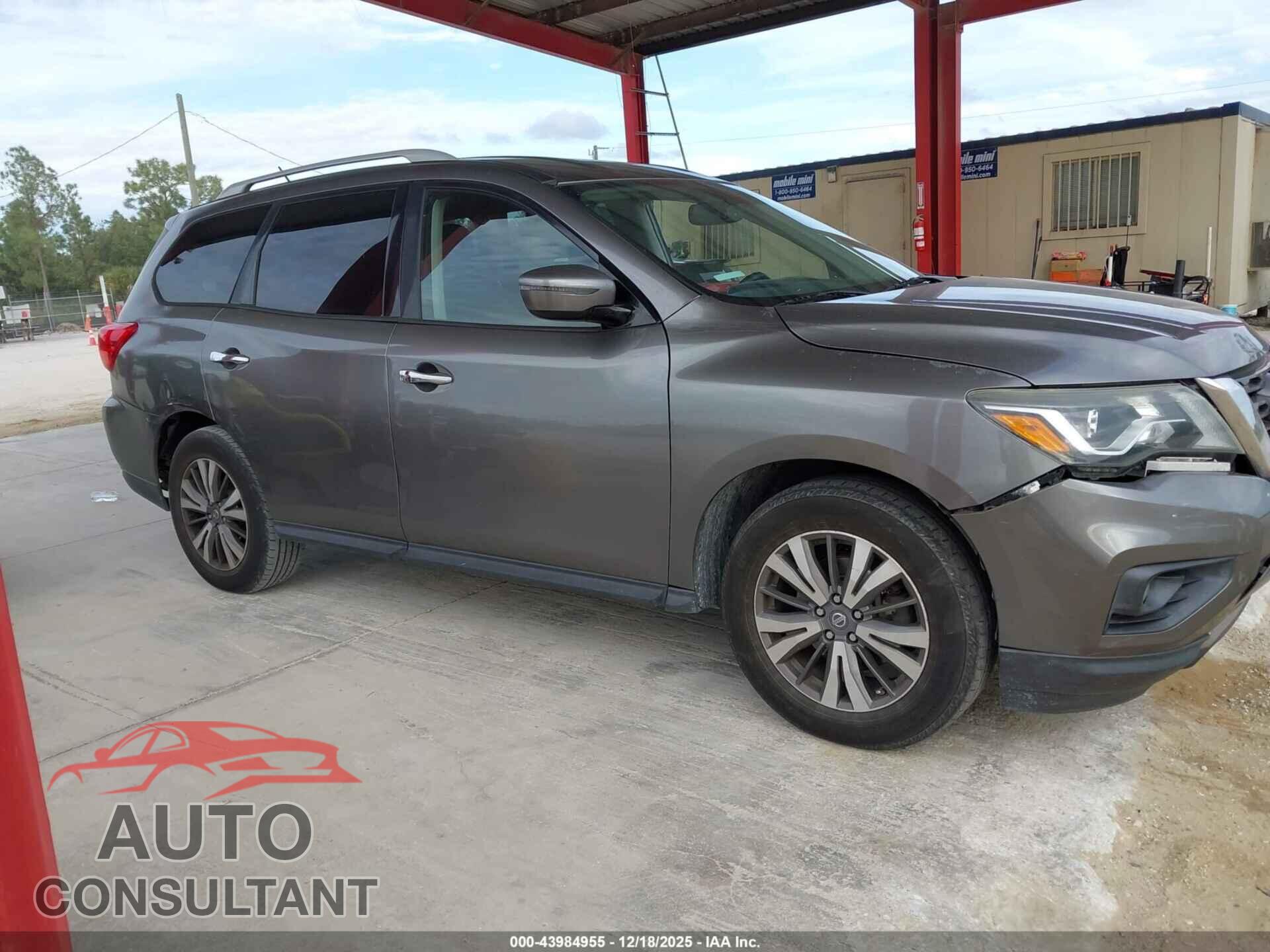 NISSAN PATHFINDER 2017 - 5N1DR2MN9HC670323