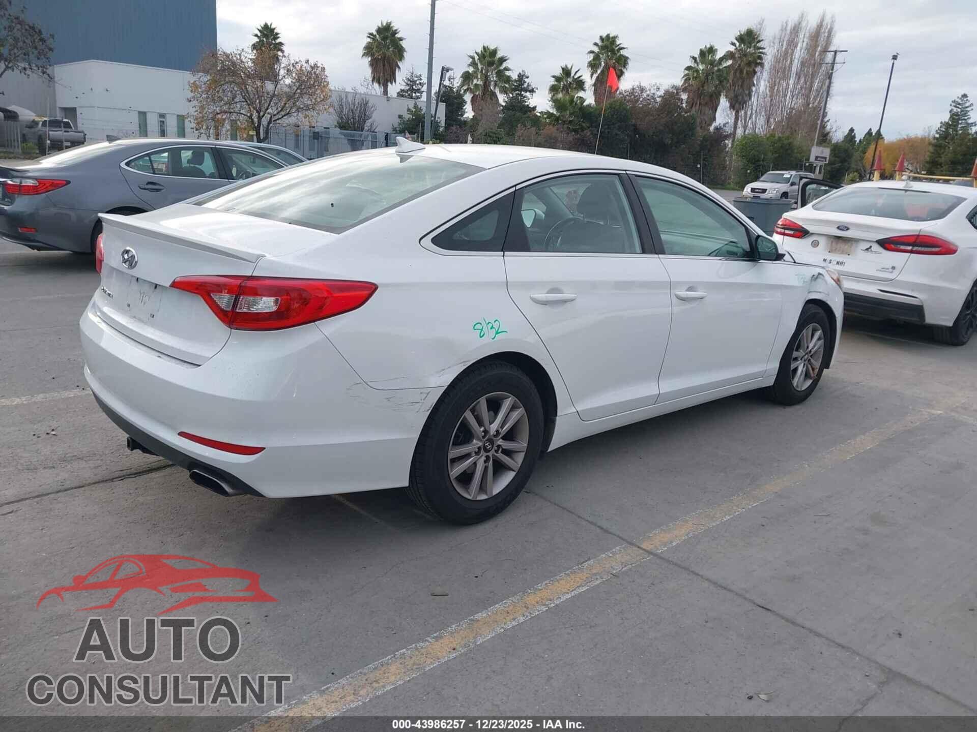 HYUNDAI SONATA 2015 - 5NPE24AF8FH012452