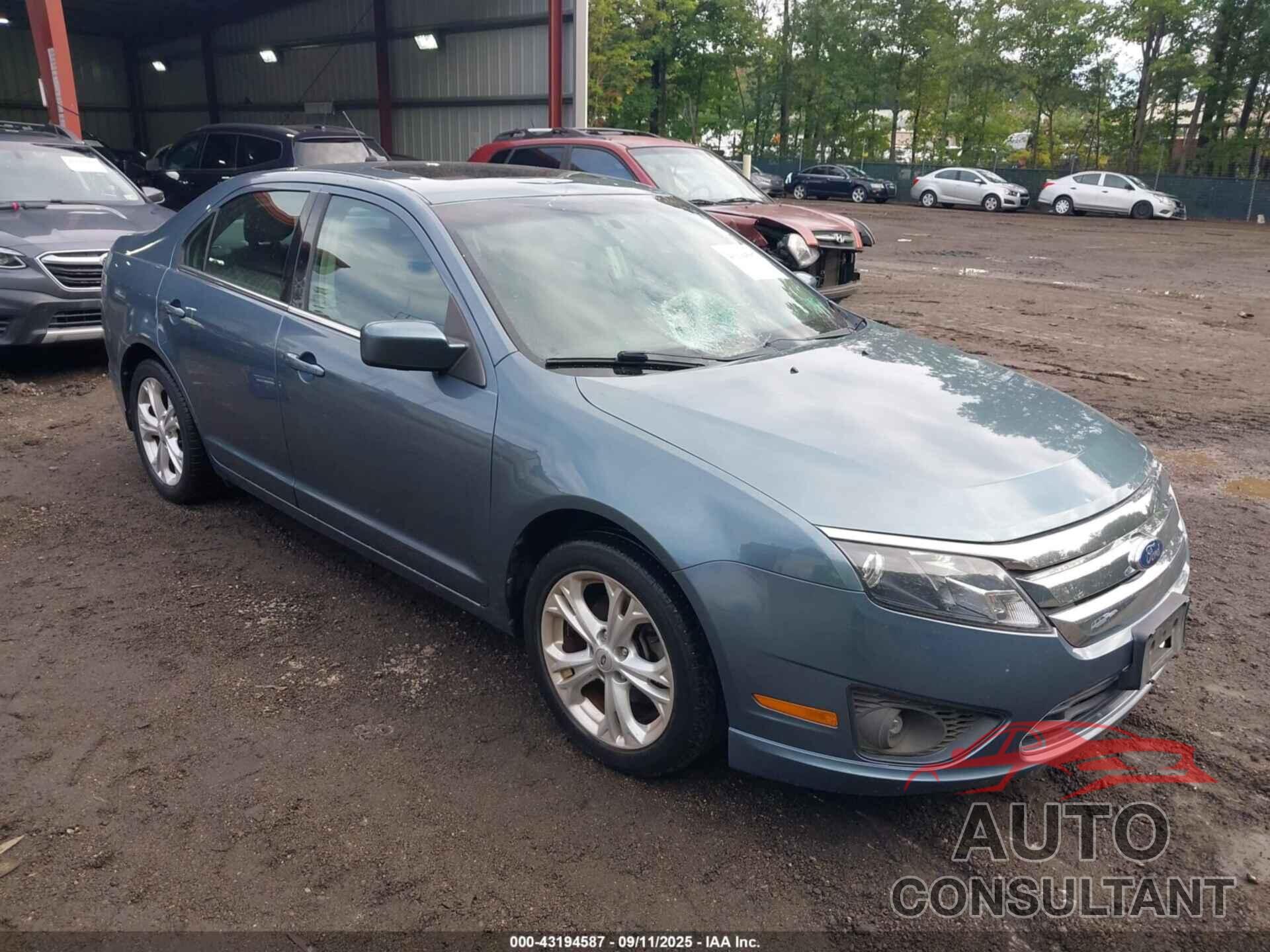 FORD FUSION 2012 - 3FAHP0HA6CR136364