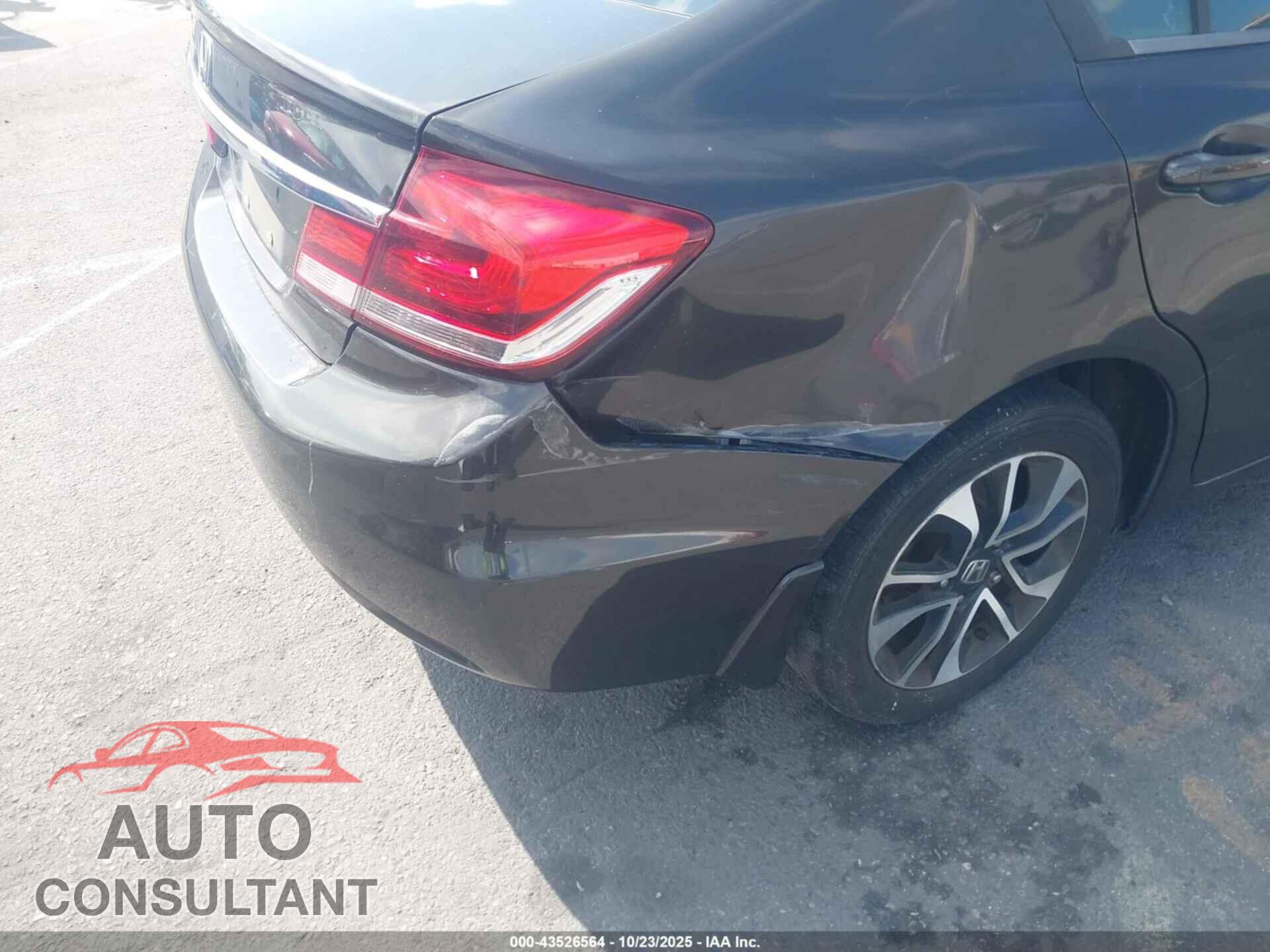 HONDA CIVIC 2013 - 19XFB2F84DE200020