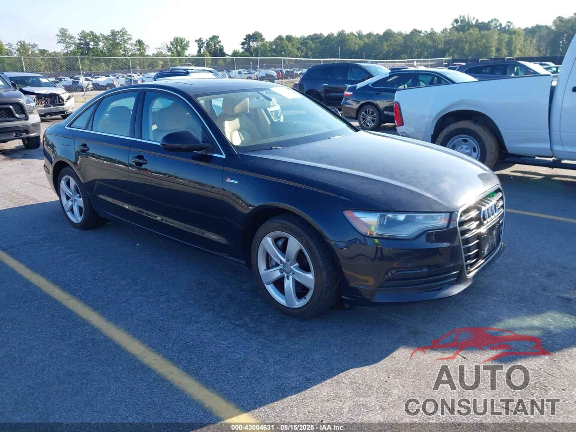 AUDI A6 2012 - WAUGGAFC0CN123254
