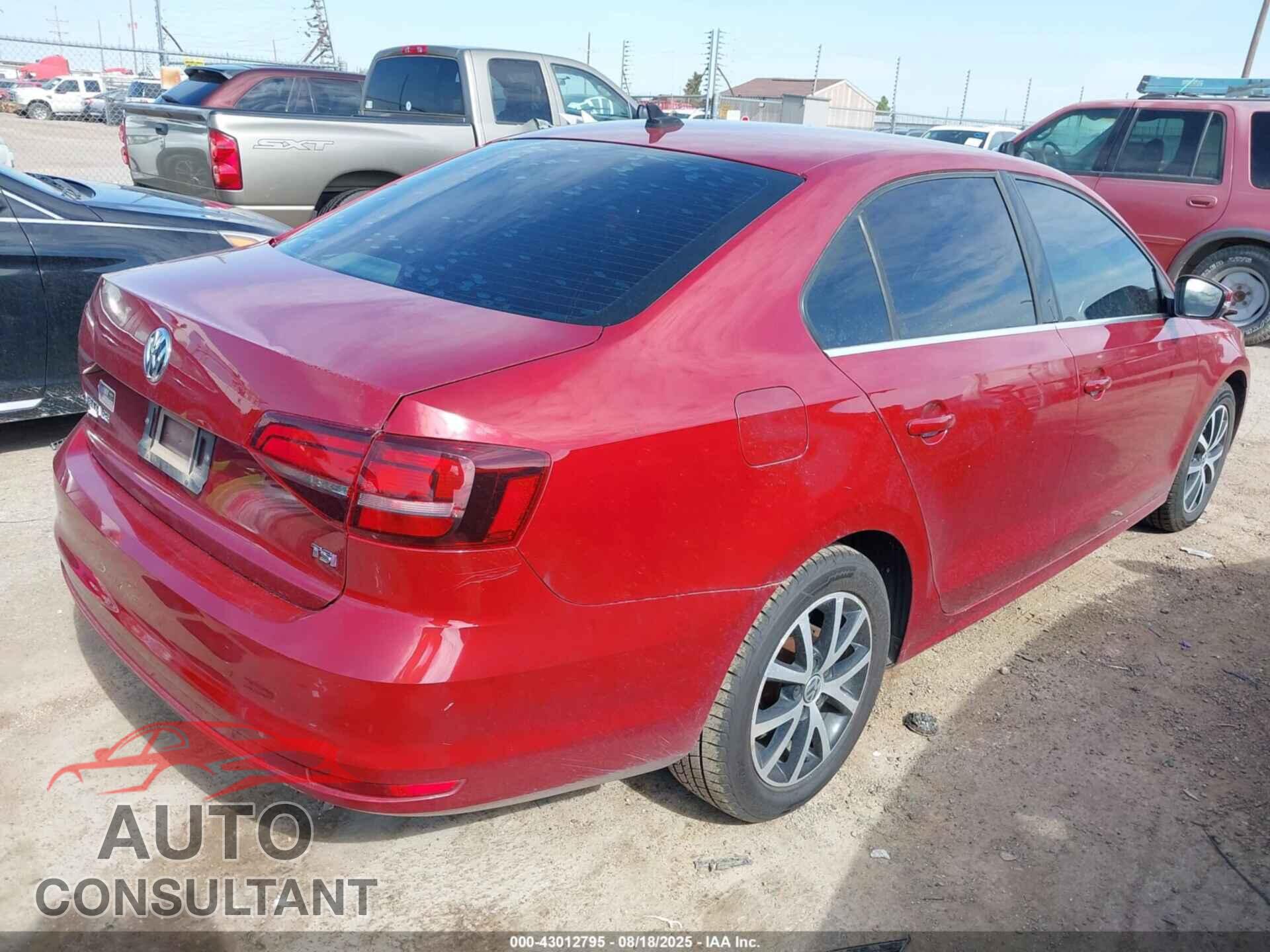 VOLKSWAGEN JETTA 2017 - 3VWDB7AJ4HM354573