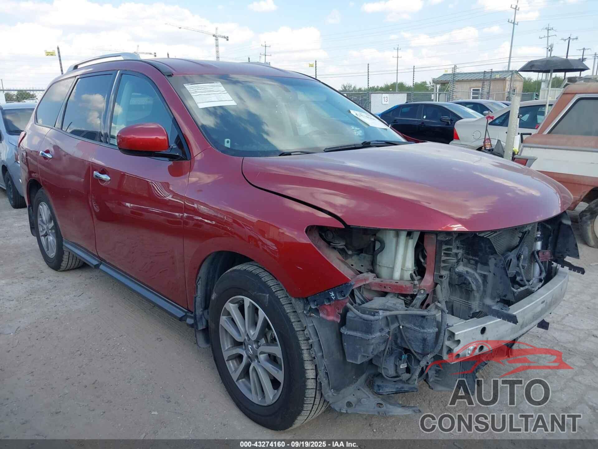 NISSAN PATHFINDER 2015 - 5N1AR2MN4FC616640