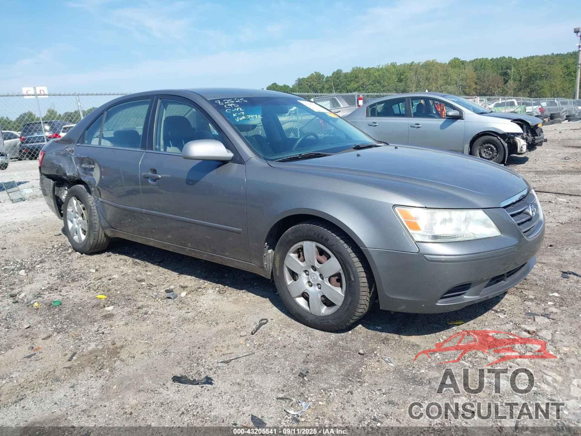HYUNDAI SONATA 2009 - 5NPET46C09H497492