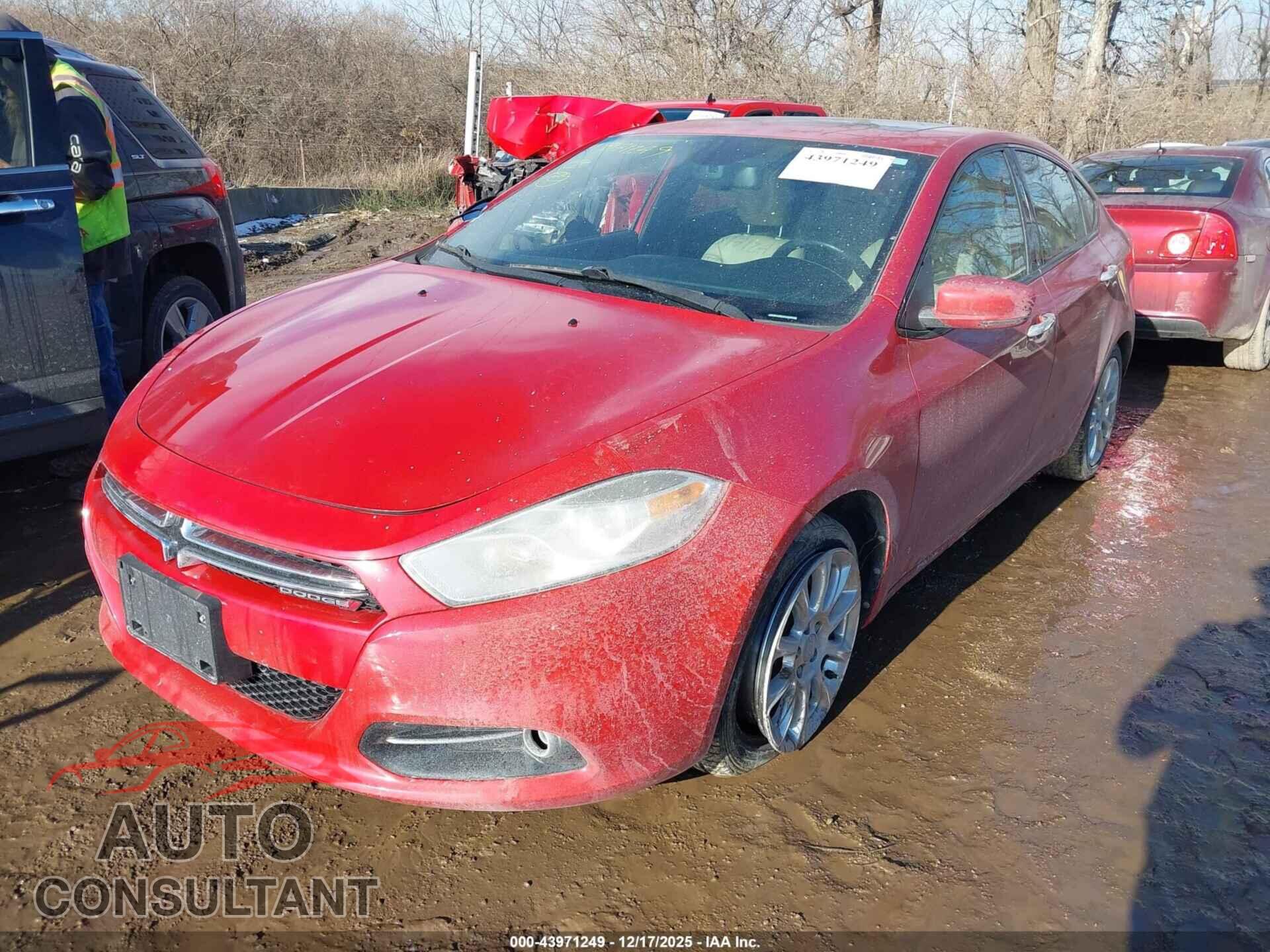 DODGE DART 2013 - 1C3CDFCA4DD216669