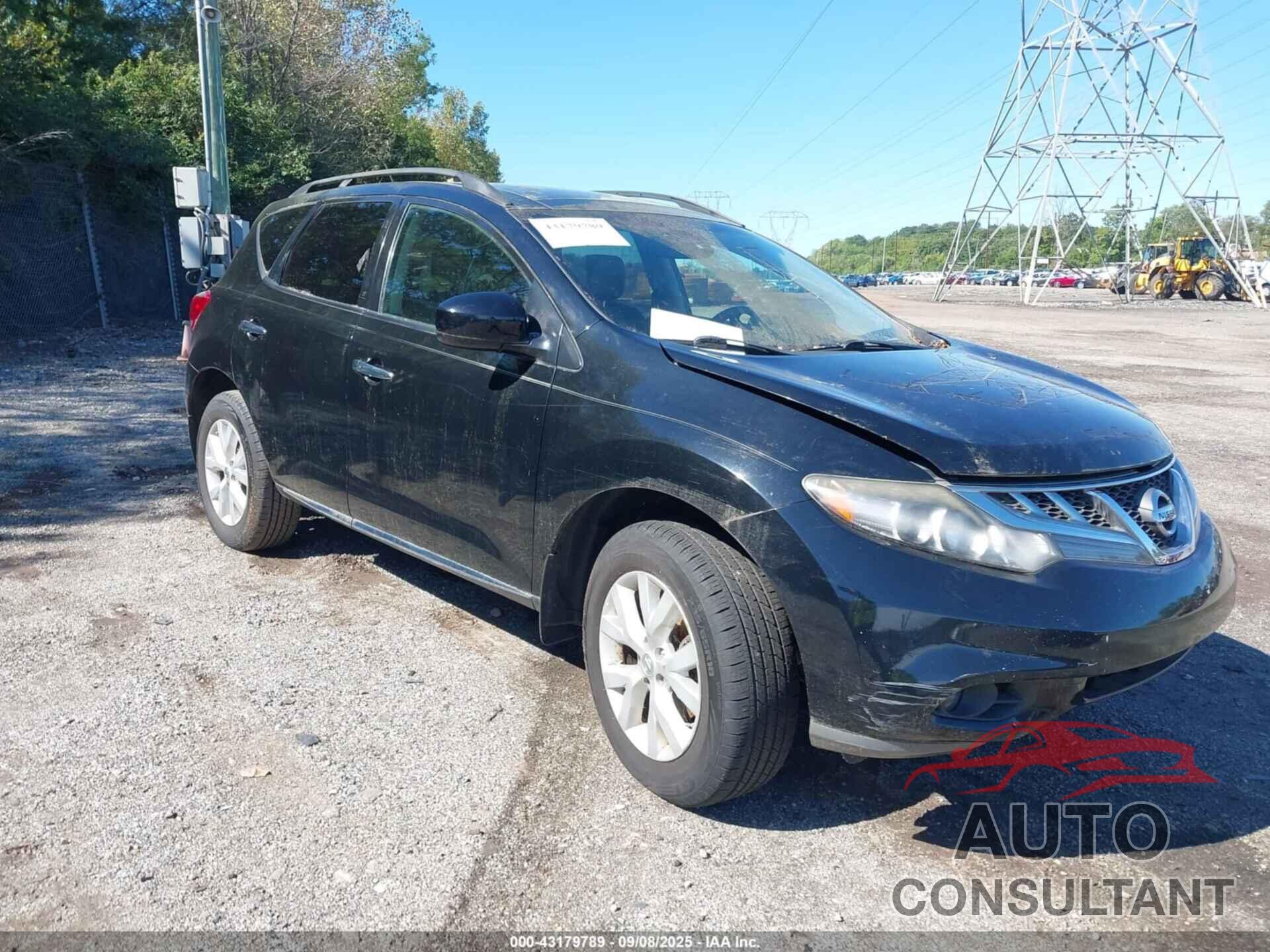 NISSAN MURANO 2012 - JN8AZ1MW8CW213119