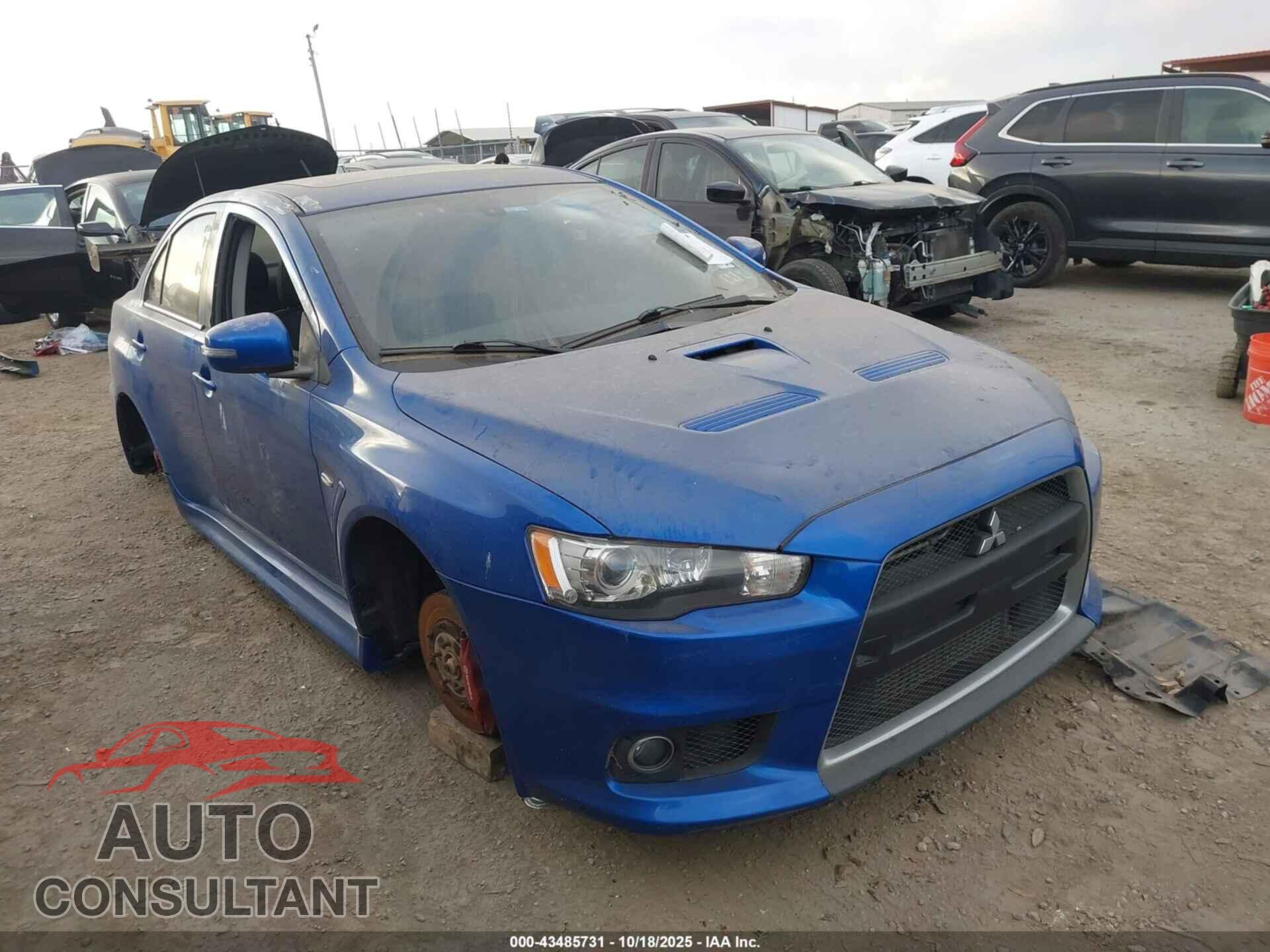 MITSUBISHI LANCER EVOLUTION 2015 - JA32W5FV7FU008779