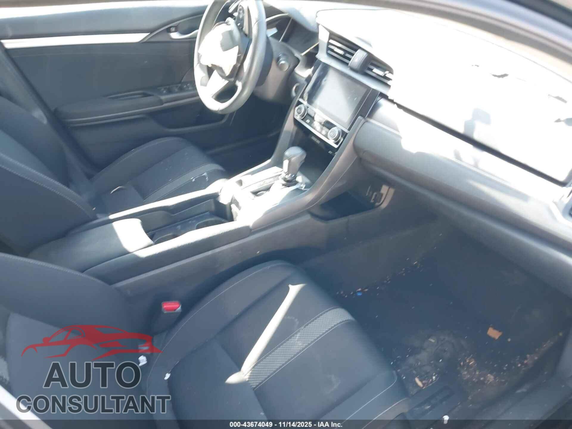 HONDA CIVIC 2017 - 19XFC2F73HE045275