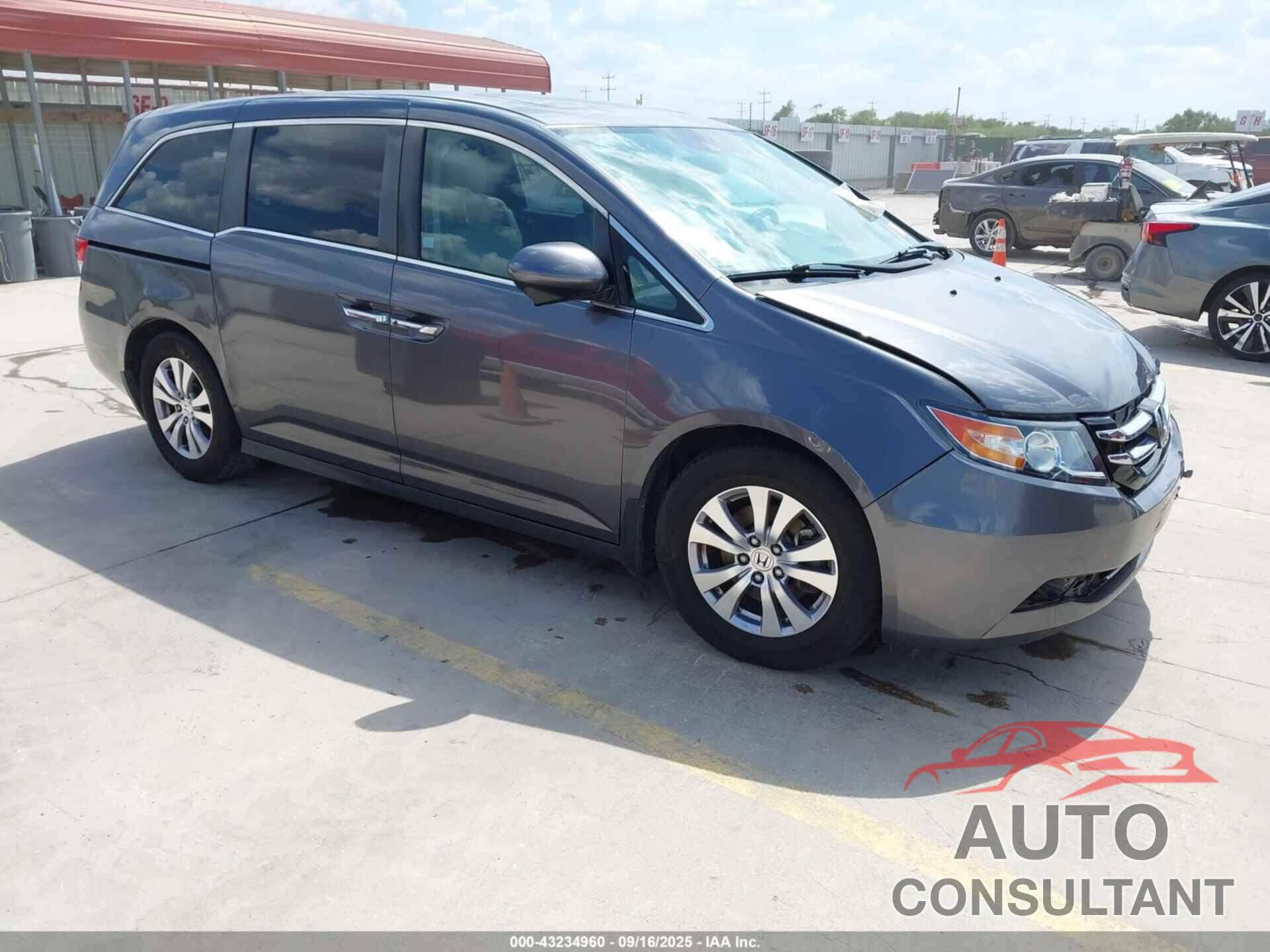 HONDA ODYSSEY 2016 - 5FNRL5H69GB164542