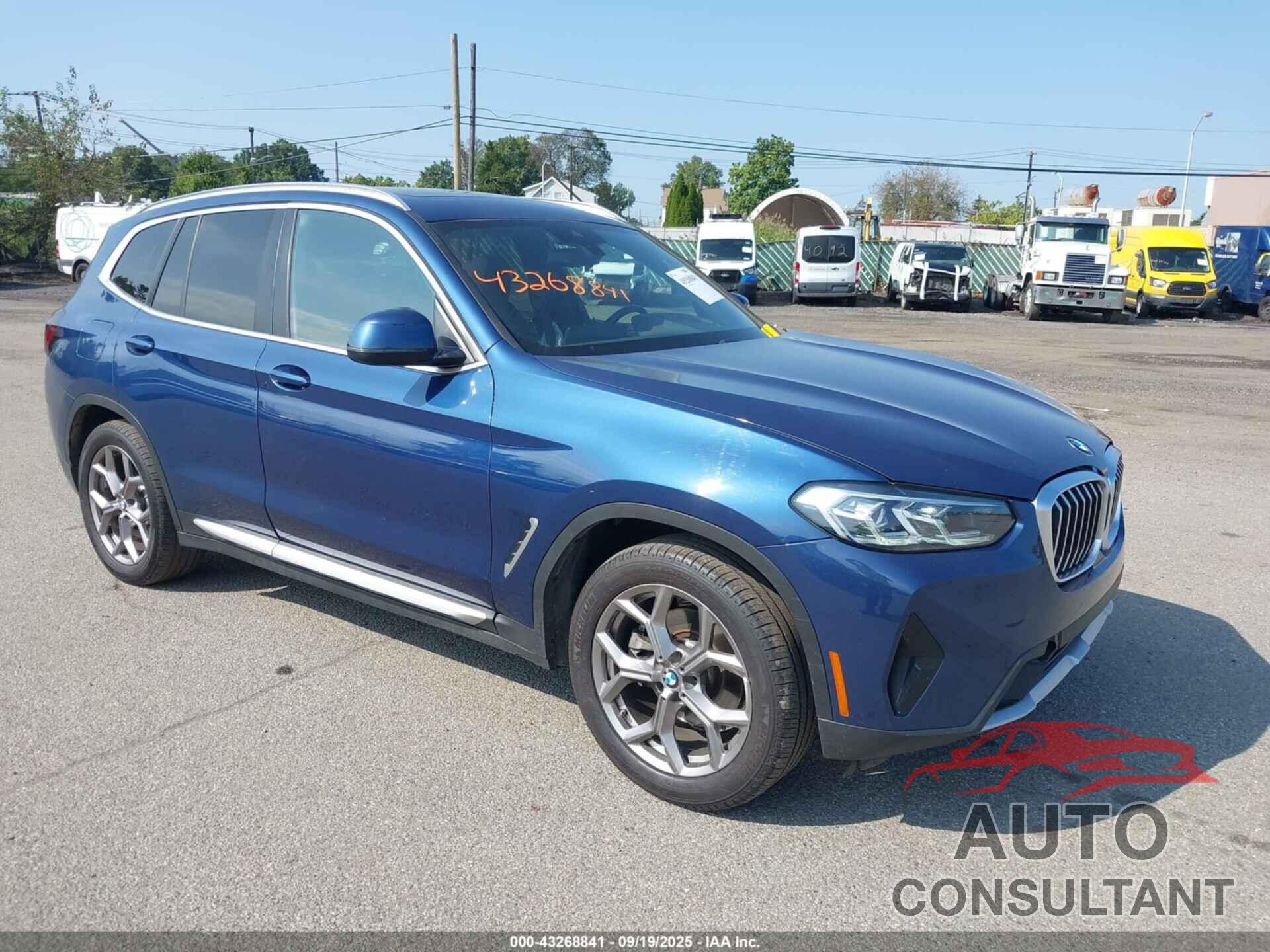 BMW X3 2022 - WBX57DP06NN125595