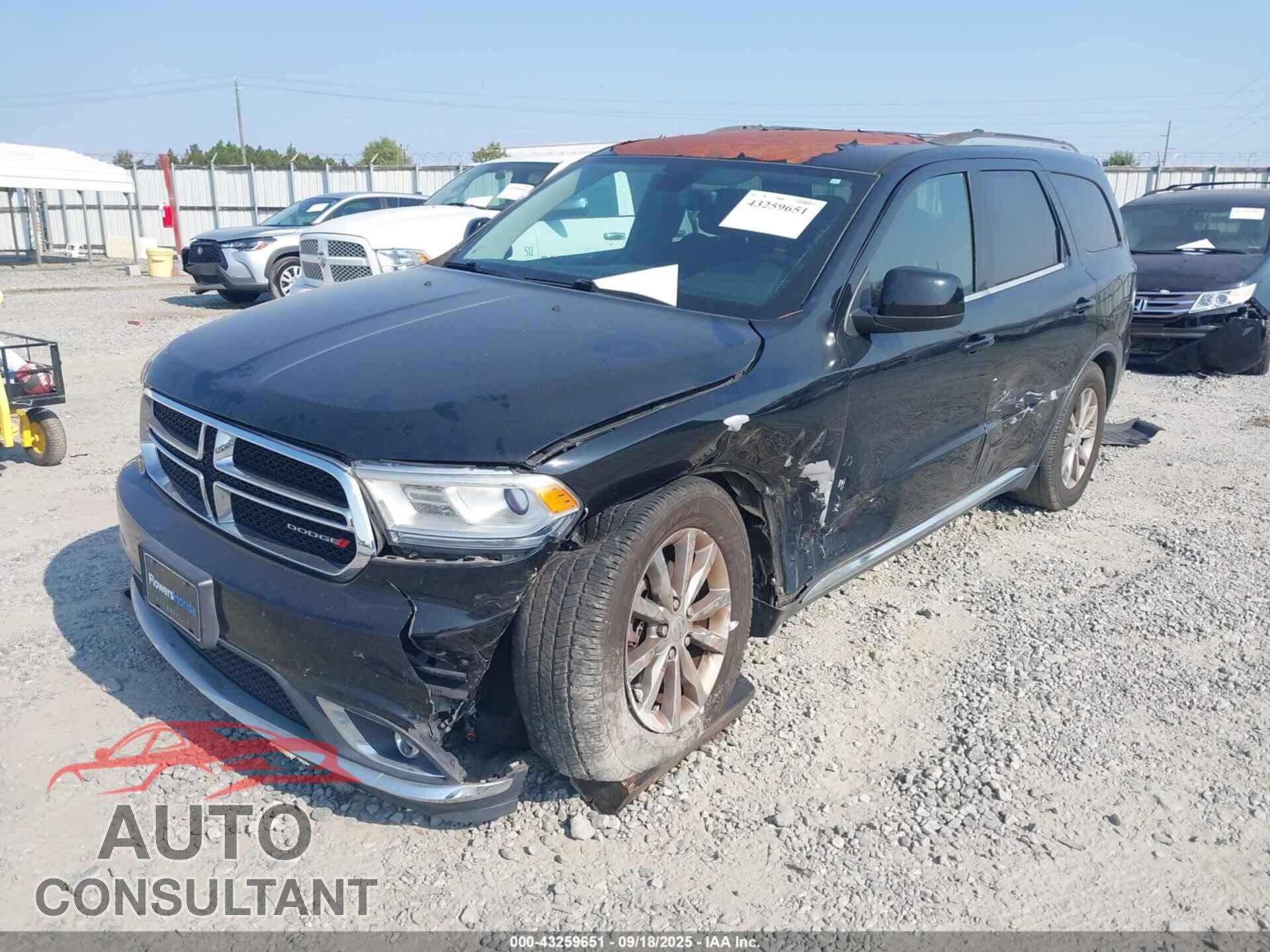DODGE DURANGO 2017 - 1C4RDHAG5HC794106
