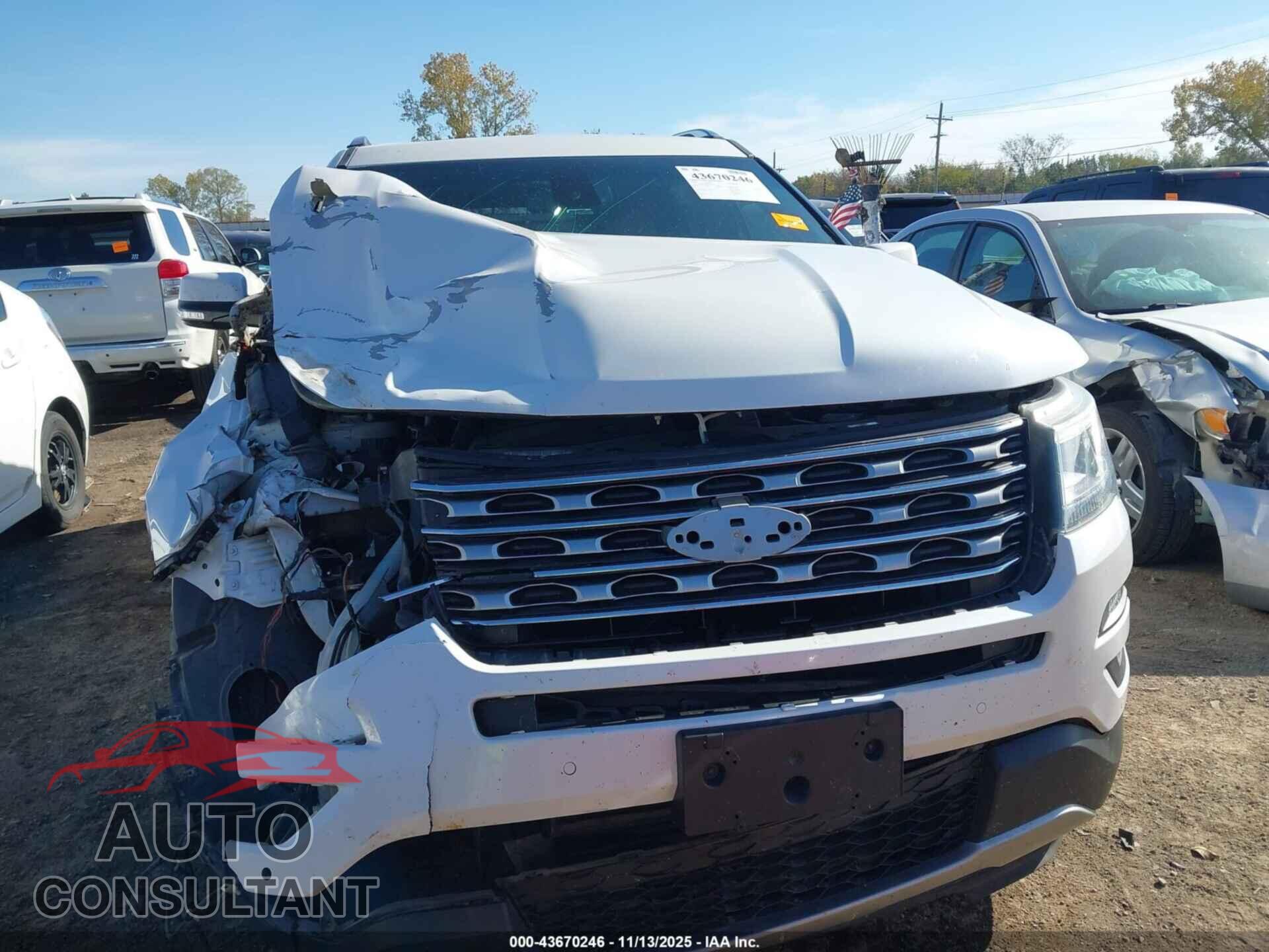 FORD EXPLORER 2016 - 1FM5K7F82GGB52011