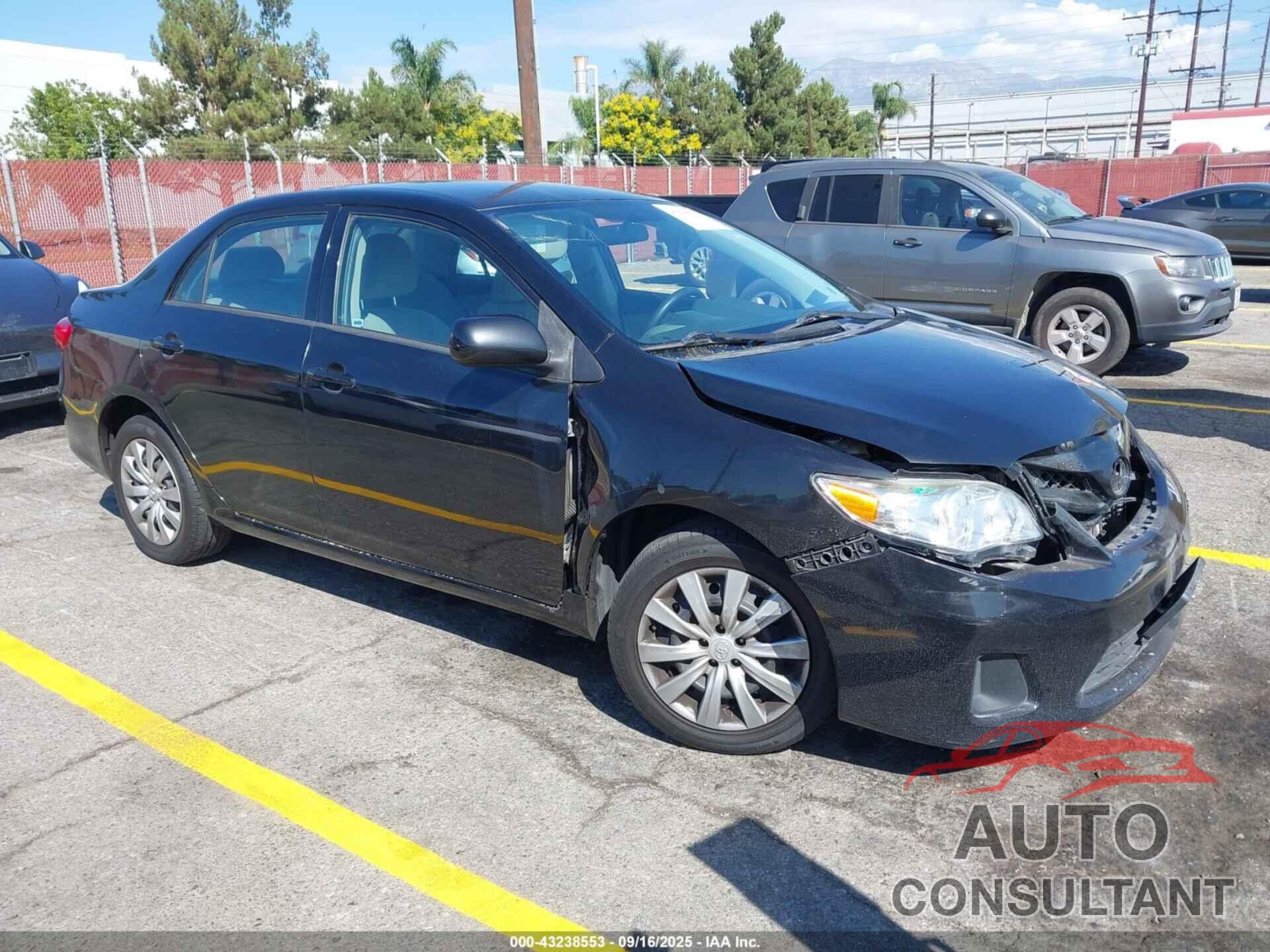 TOYOTA COROLLA 2012 - 5YFBU4EE2CP031768