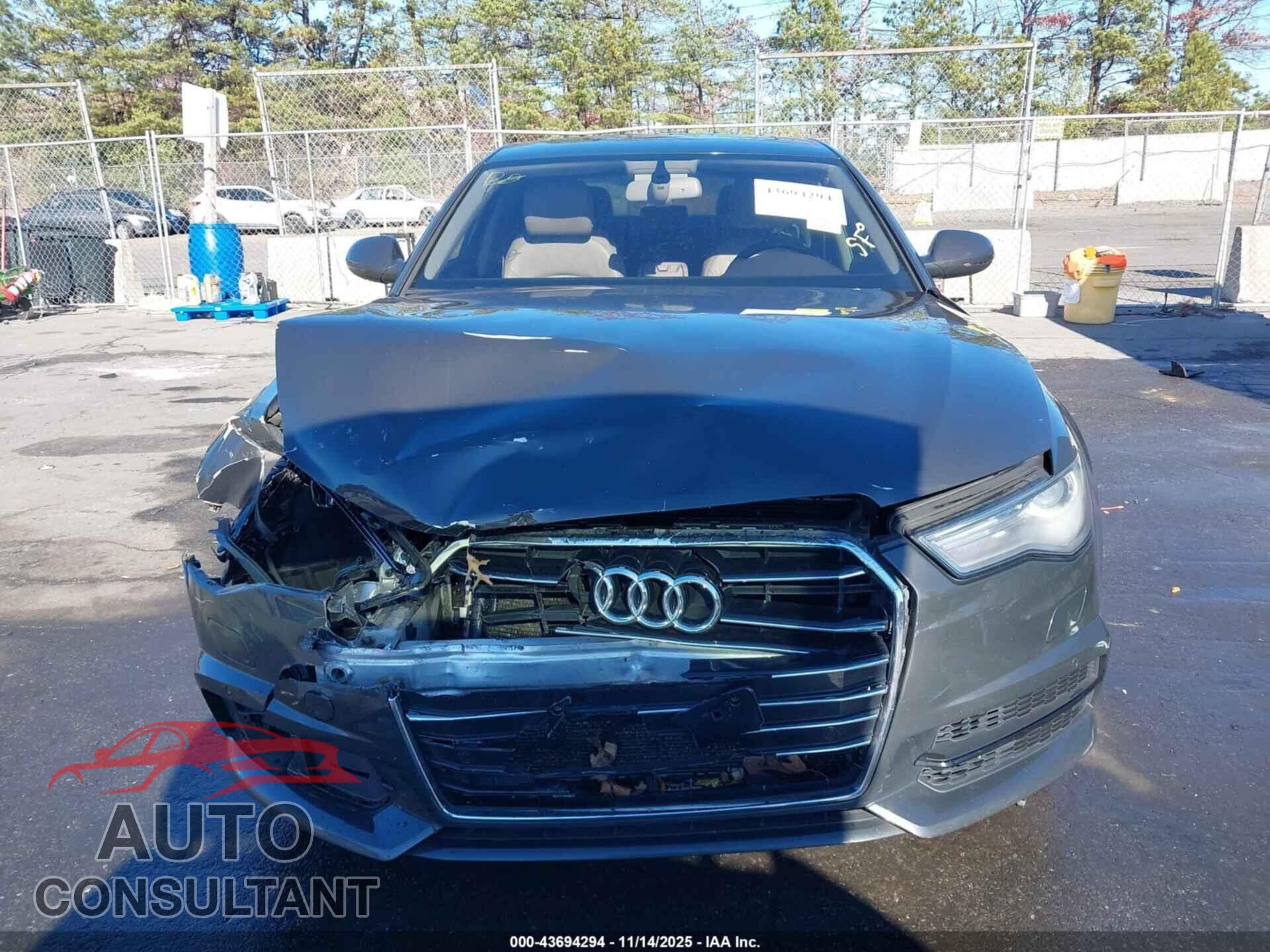 AUDI A6 2017 - WAUF2BFCXHN110096