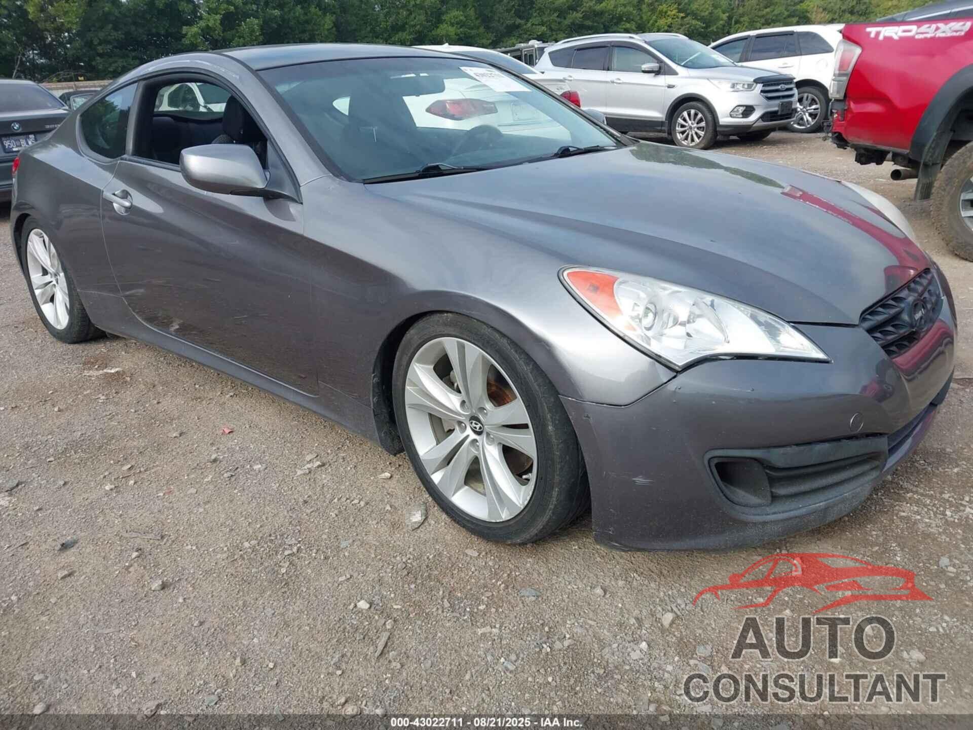 HYUNDAI GENESIS 2010 - KMHHT6KD4AU038690
