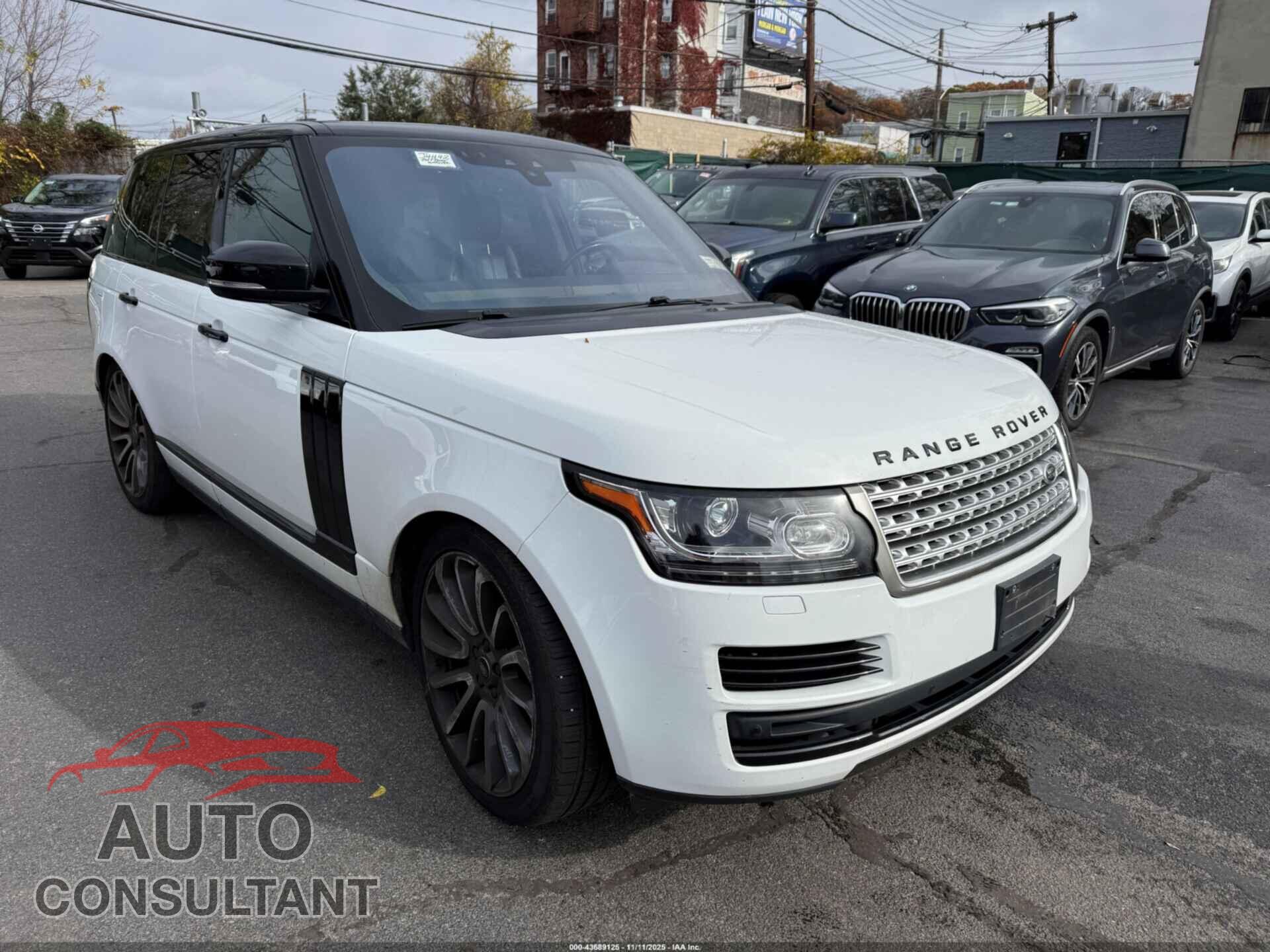 LAND ROVER RANGE ROVER 2017 - SALGS2FK5HA366337