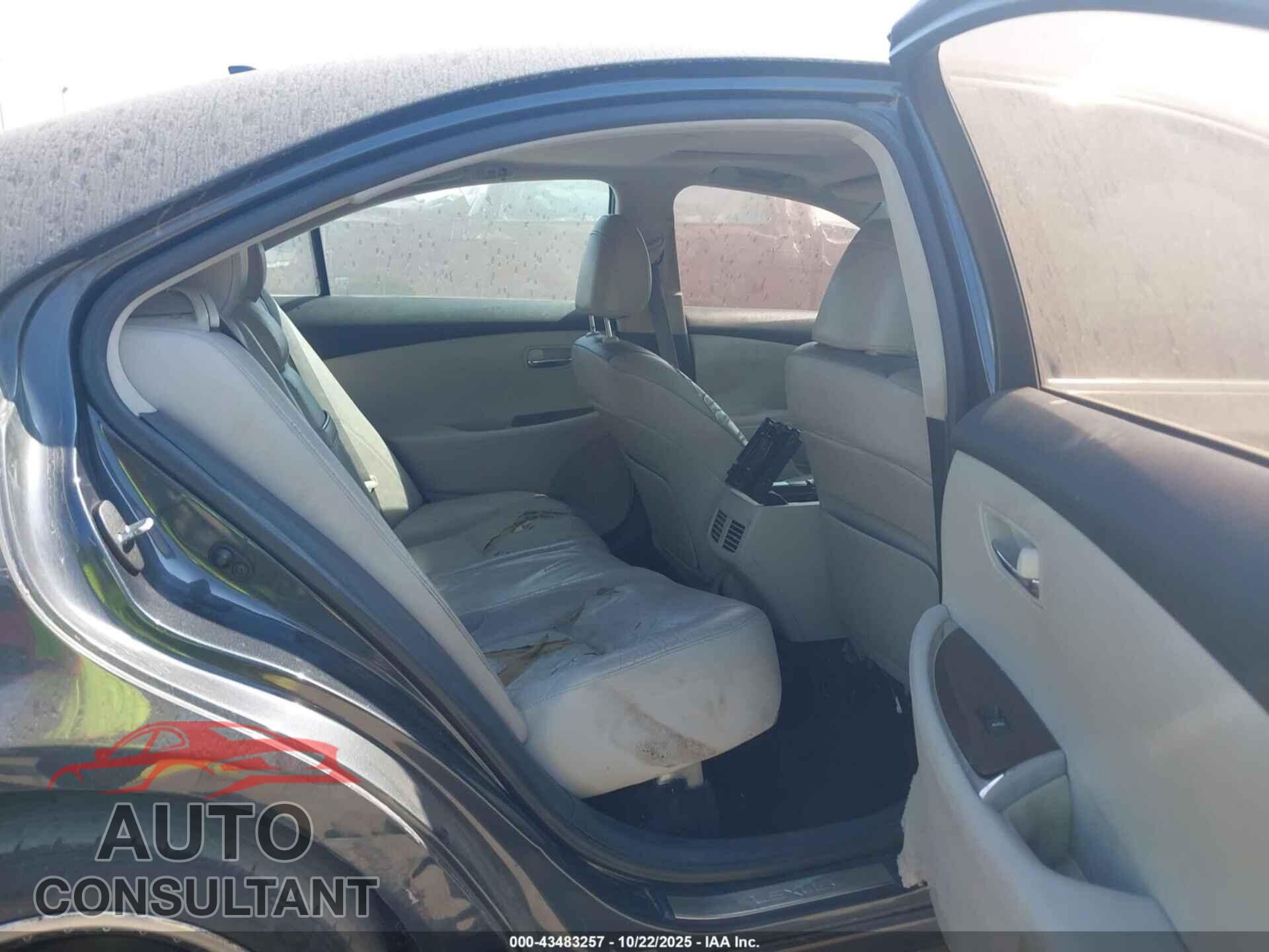 LEXUS ES 350 2011 - JTHBK1EG8B2425888