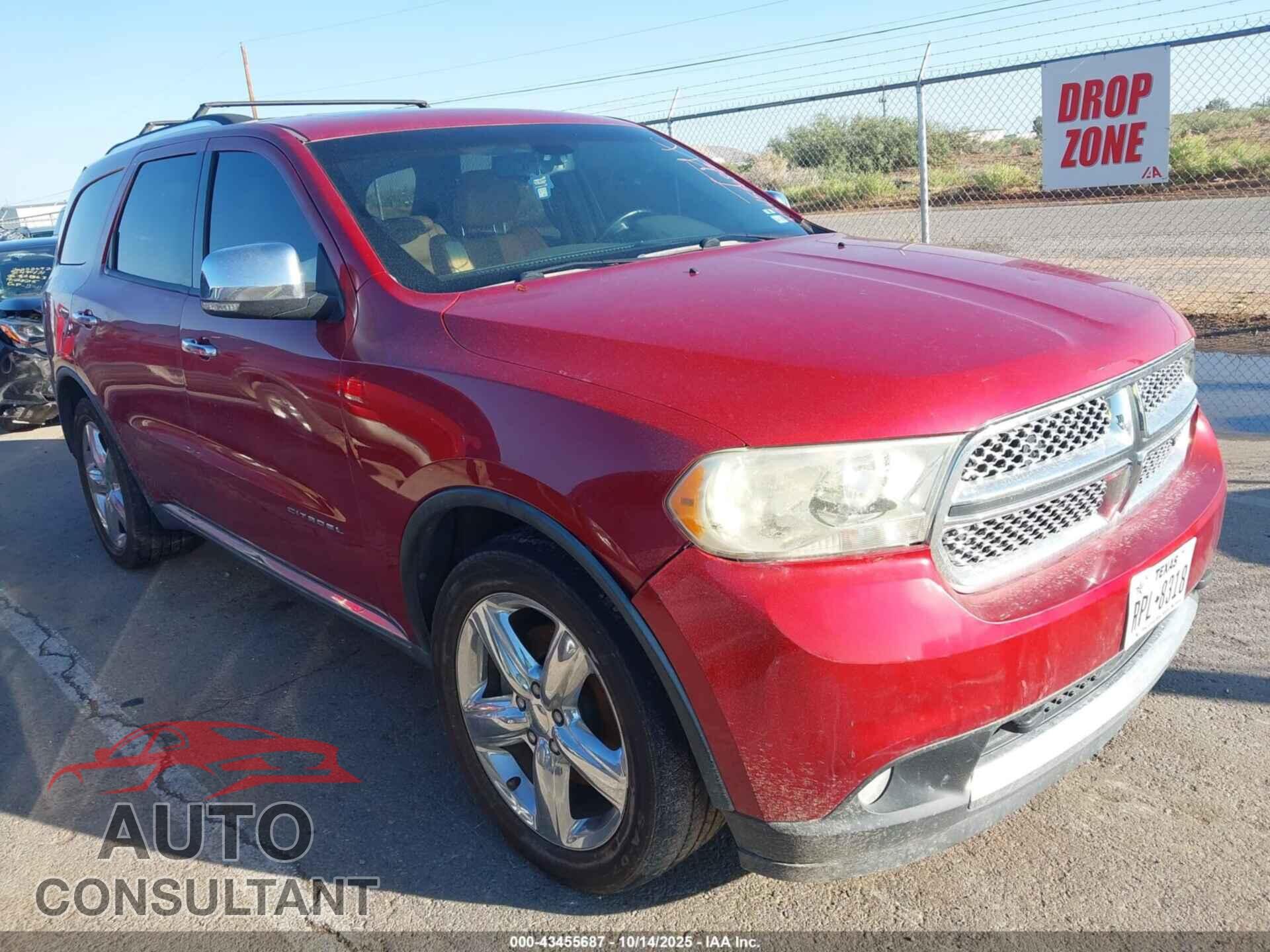 DODGE DURANGO 2011 - 1D4SE5GT2BC594473