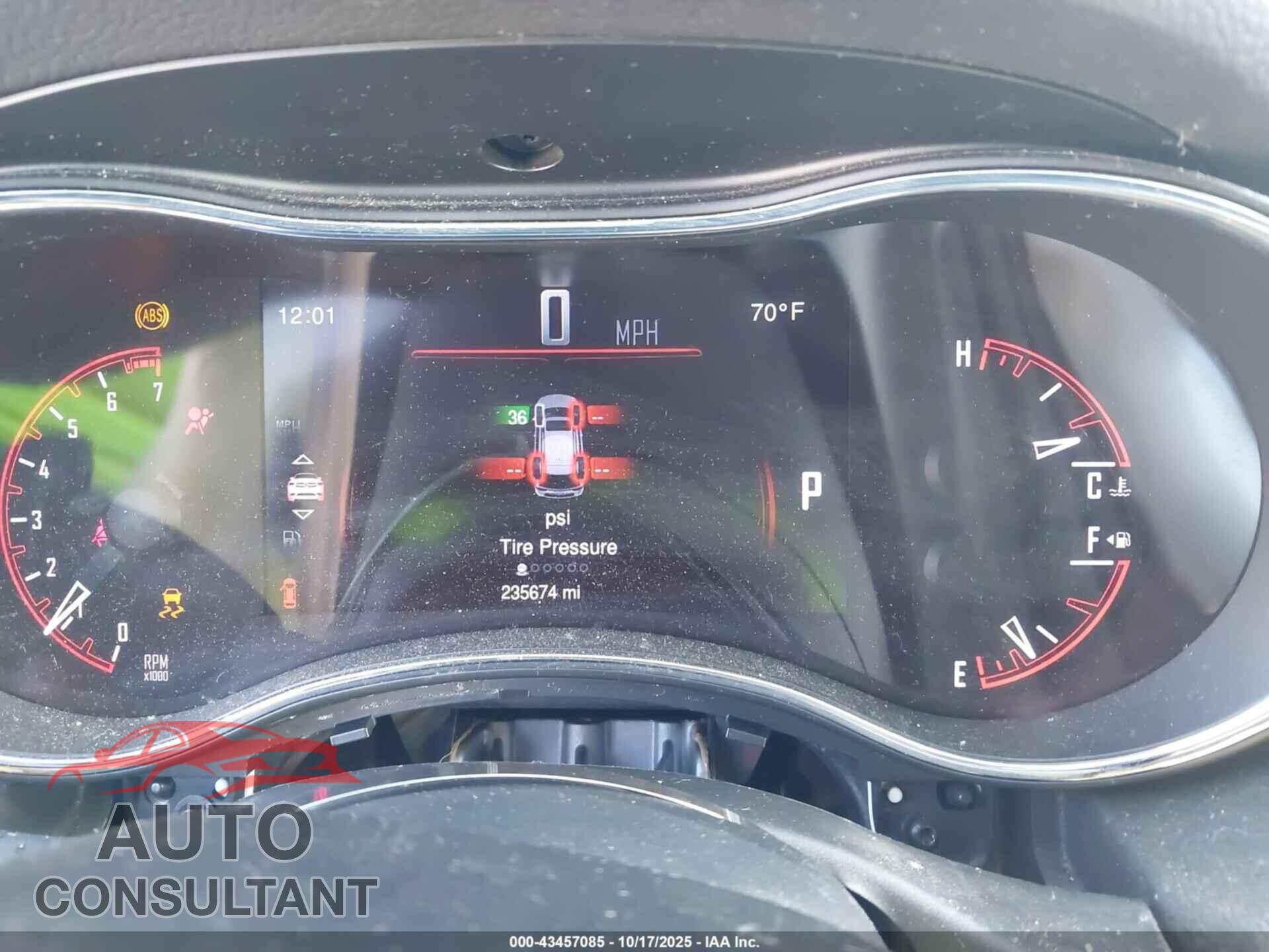 DODGE DURANGO 2015 - 1C4RDHAG1FC937694